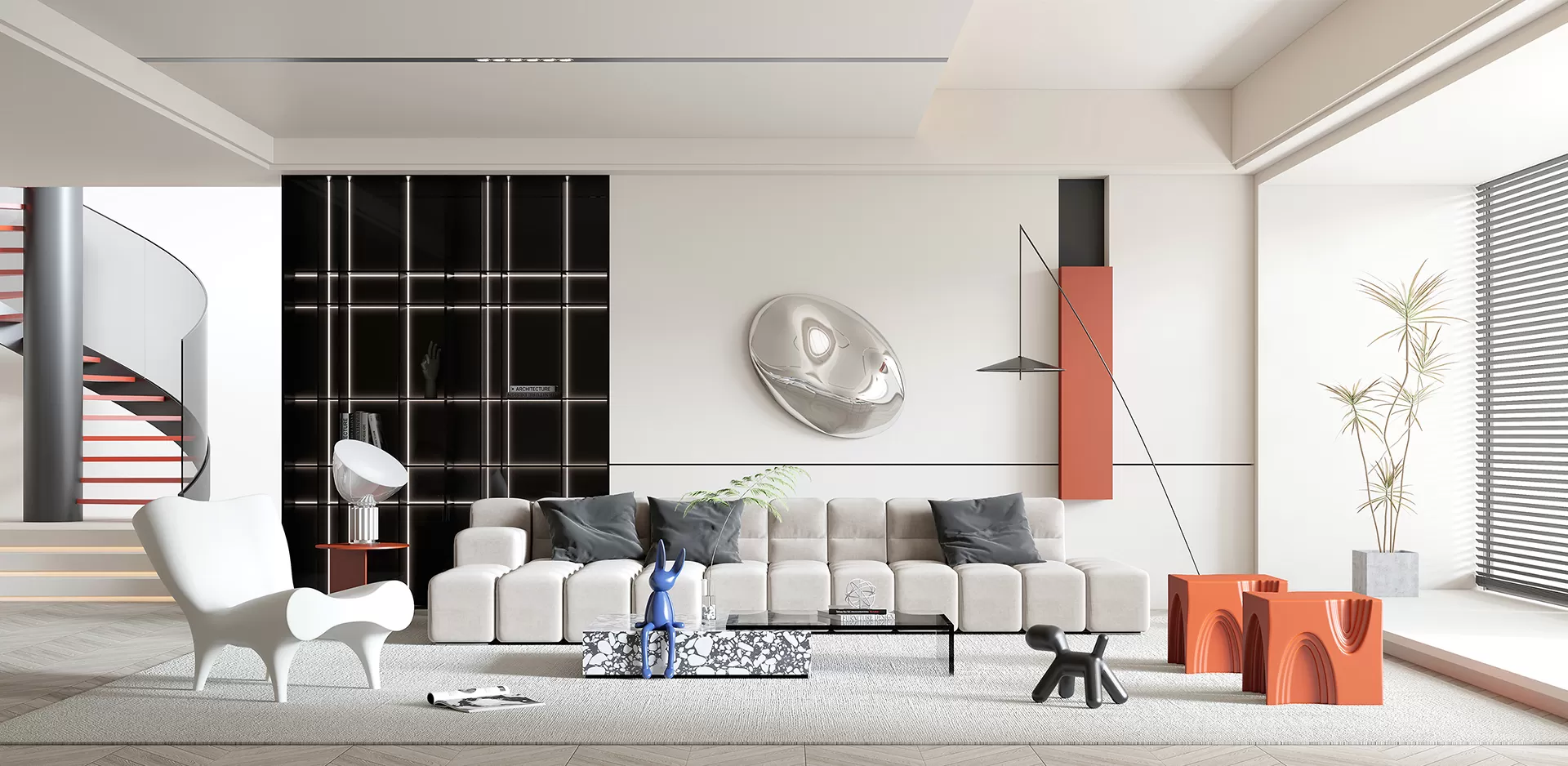 HOUSE SPACE 3D SCENES – VILLAS – 0020