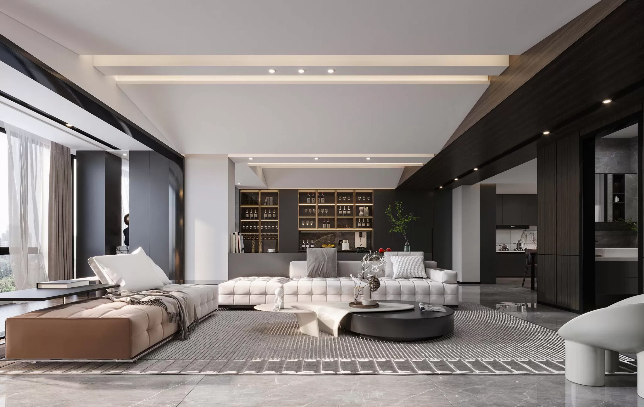 HOUSE SPACE 3D SCENES – VILLAS – 0025