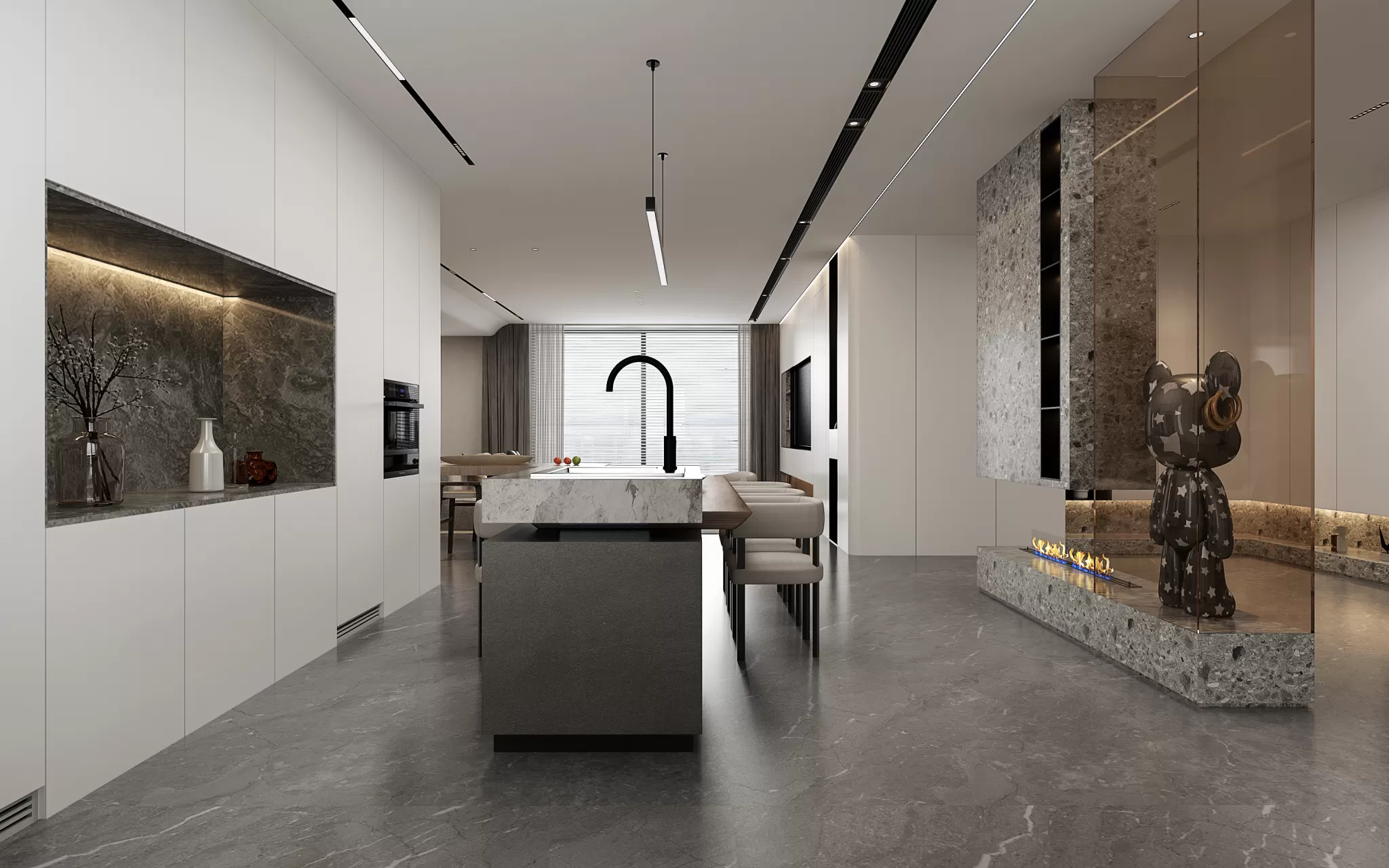 HOUSE SPACE 3D SCENES – VILLAS – 0038