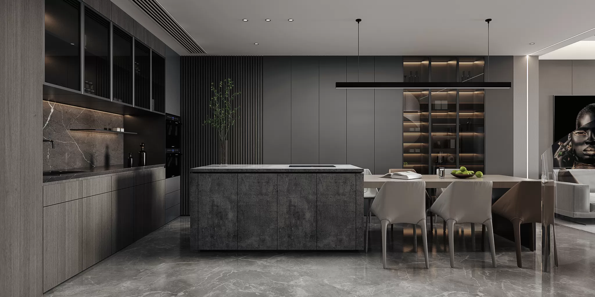 HOUSE SPACE 3D SCENES – VILLAS – 0039