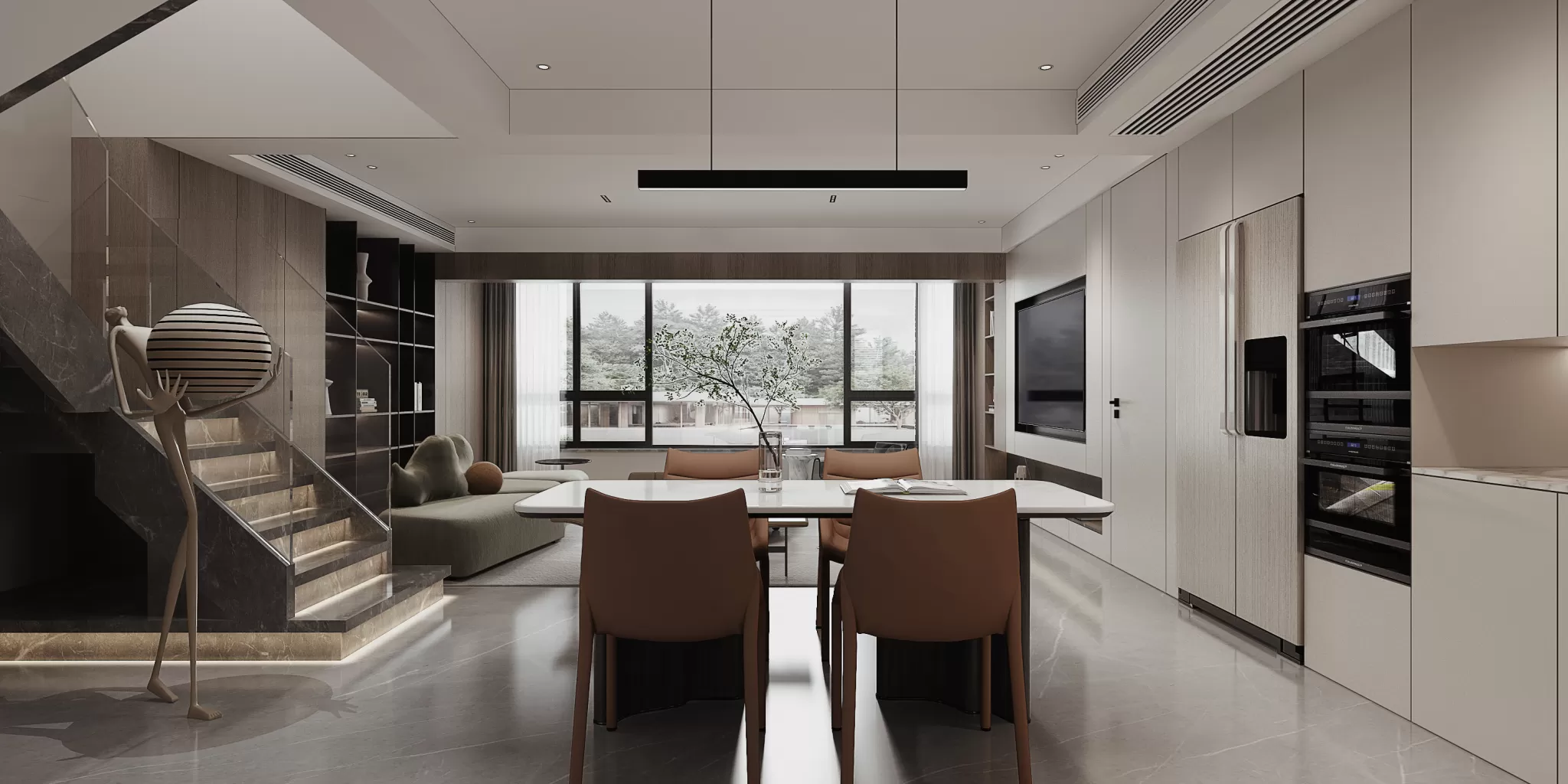 HOUSE SPACE 3D SCENES – VILLAS – 0047