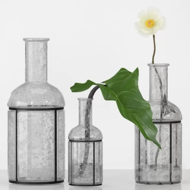 Caged Bubble Vases – 209199