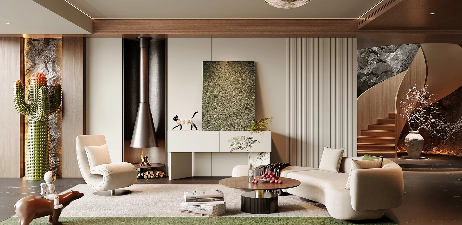 HOUSE SPACE 3D SCENES – VILLAS – 0073