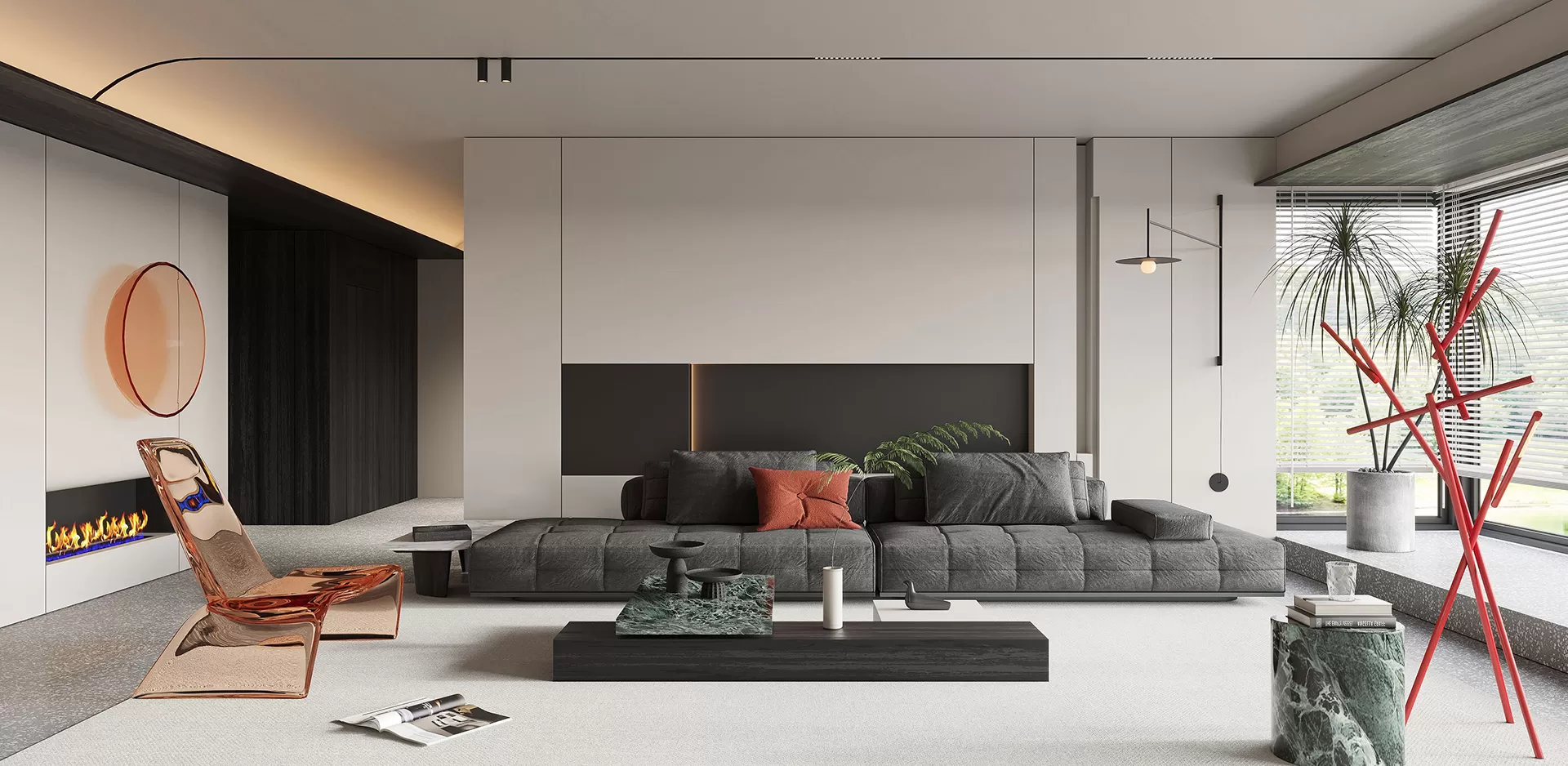 HOUSE SPACE 3D SCENES – VILLAS – 0092