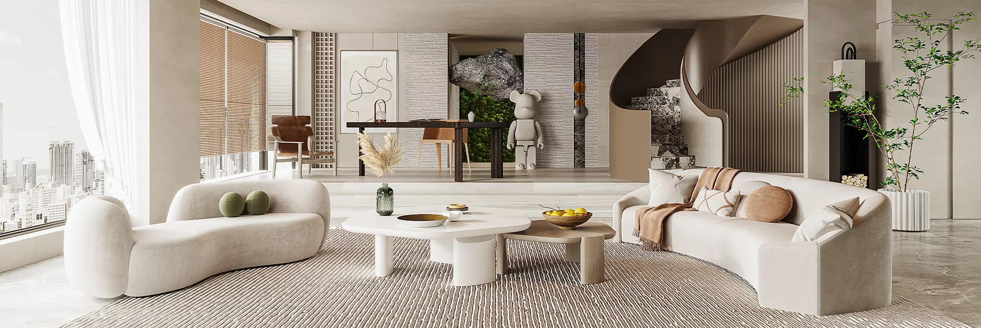 HOUSE SPACE 3D SCENES – VILLAS – 0095