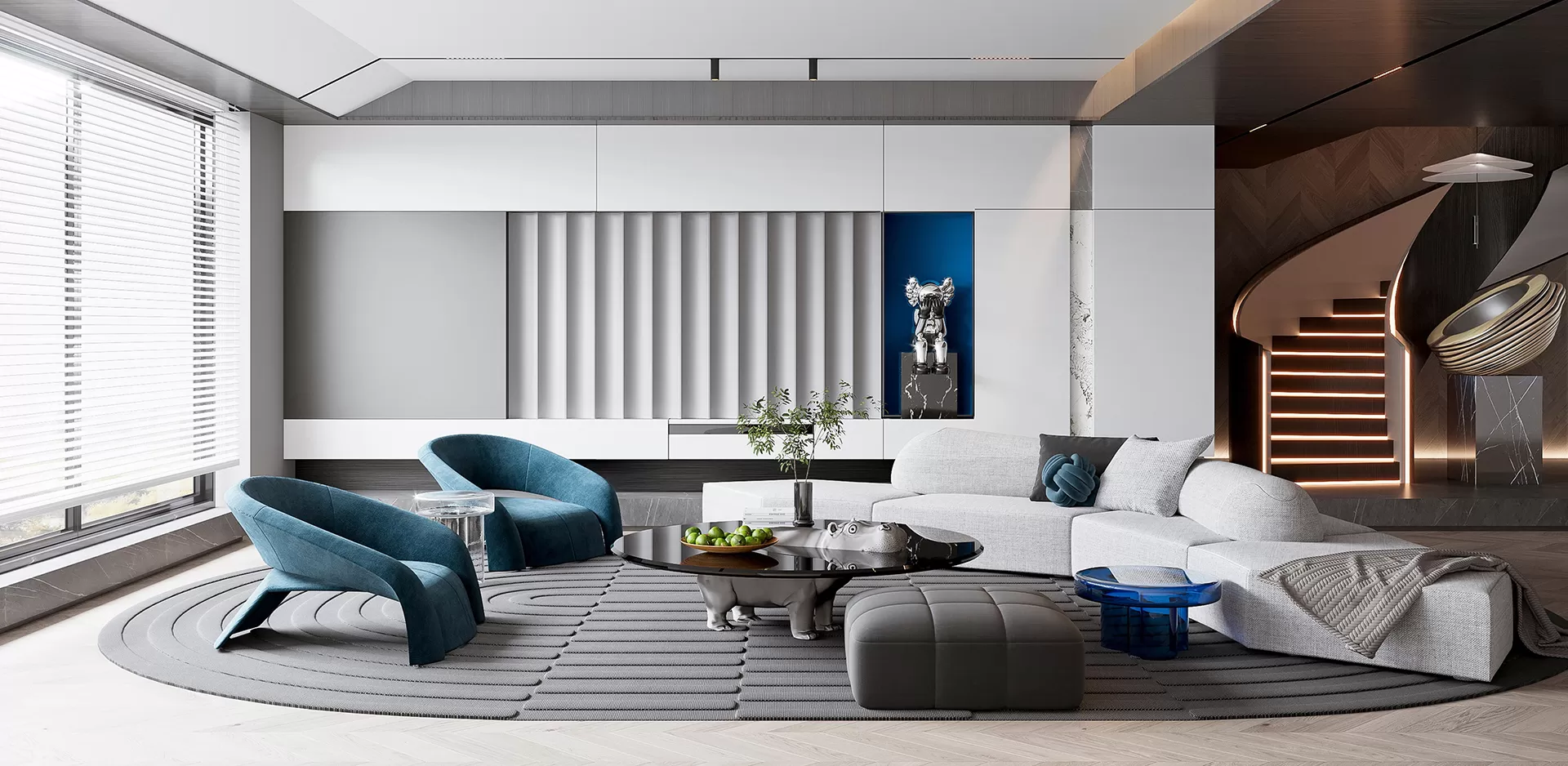 HOUSE SPACE 3D SCENES – VILLAS – 0104