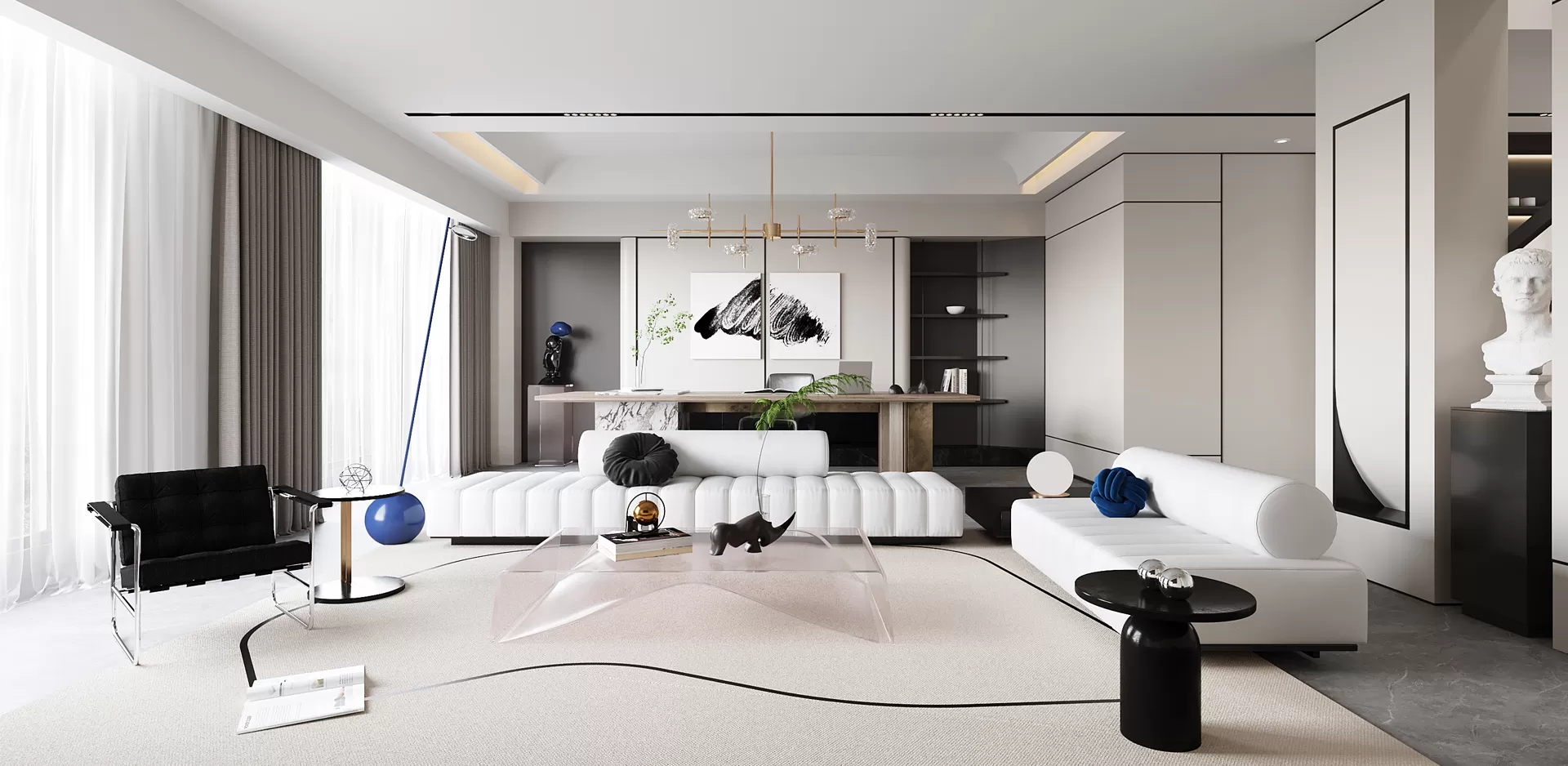 HOUSE SPACE 3D SCENES – VILLAS – 0108