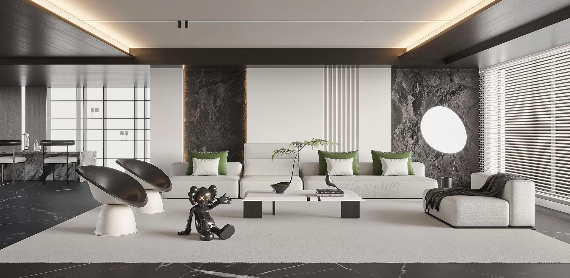 HOUSE SPACE 3D SCENES – VILLAS – 0118