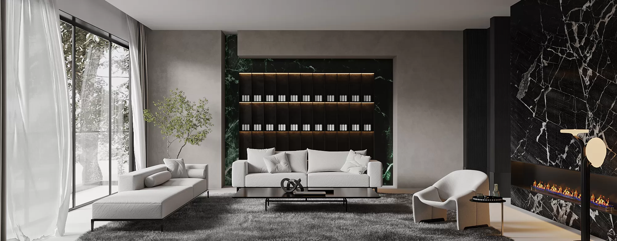 HOUSE SPACE 3D SCENES – VILLAS – 0119