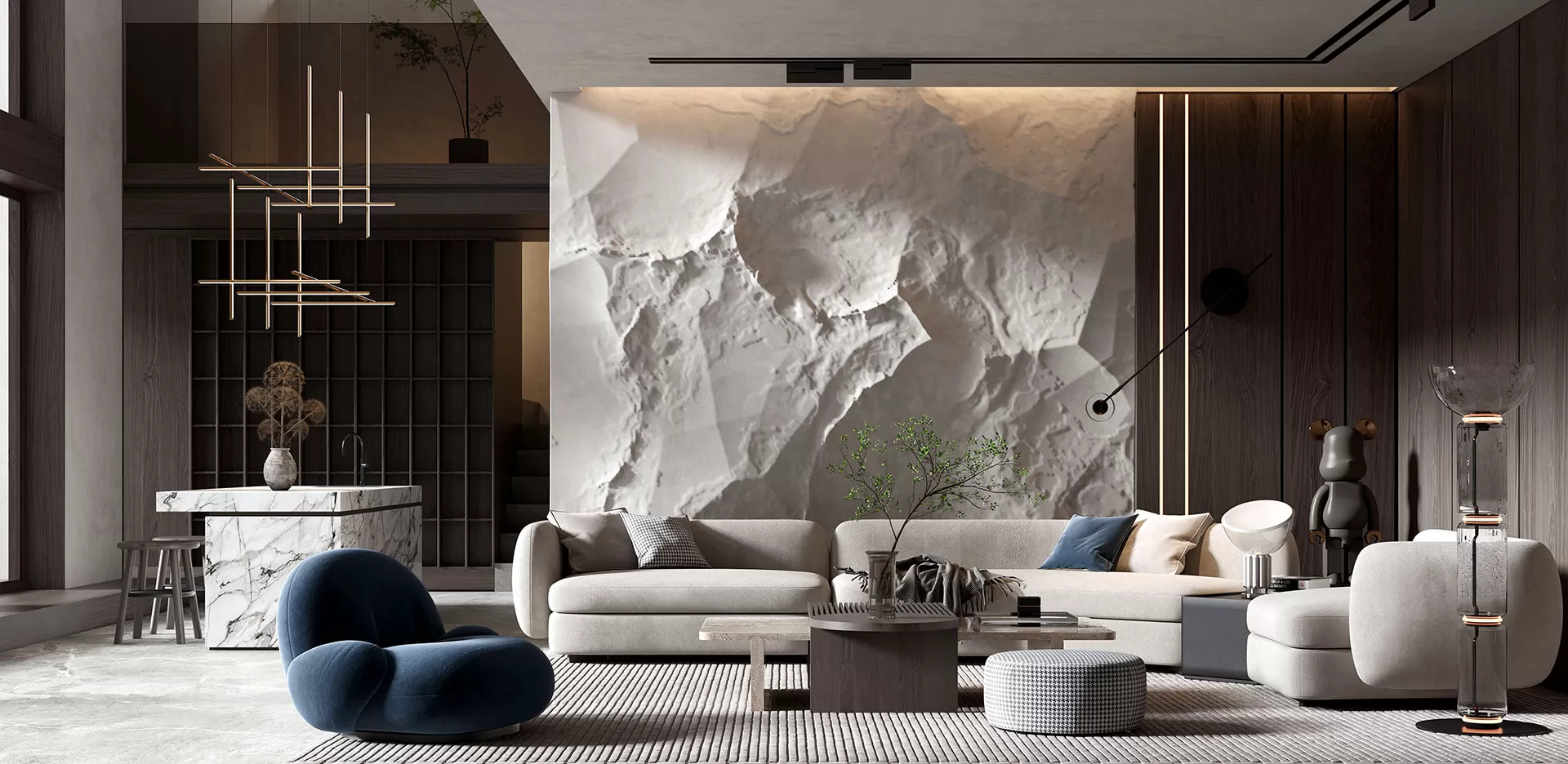 HOUSE SPACE 3D SCENES – VILLAS – 0127