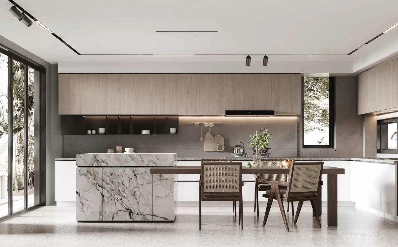 HOUSE SPACE 3D SCENES – VILLAS – 0133