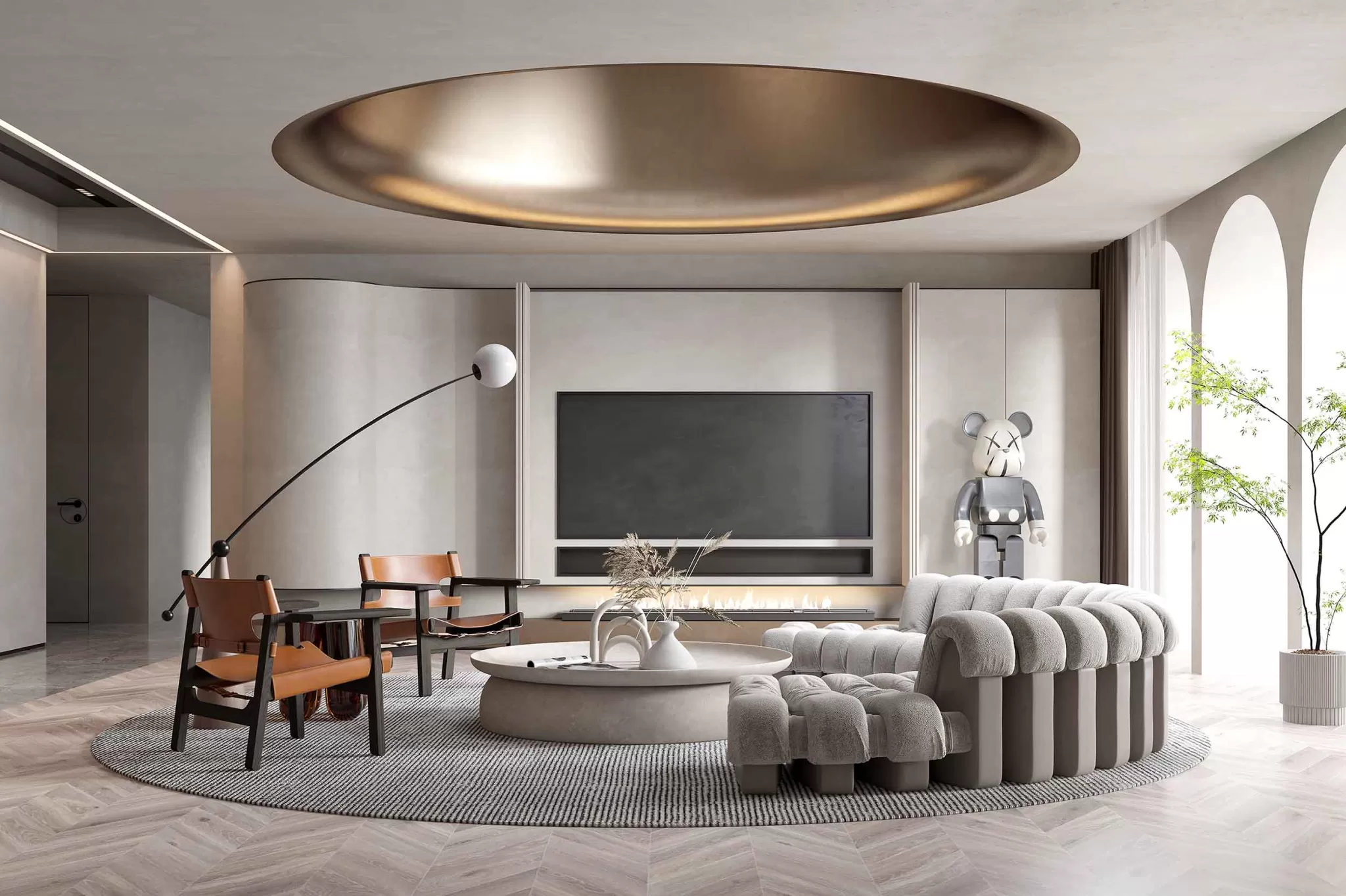 HOUSE SPACE 3D SCENES – LIVING ROOM – 0006