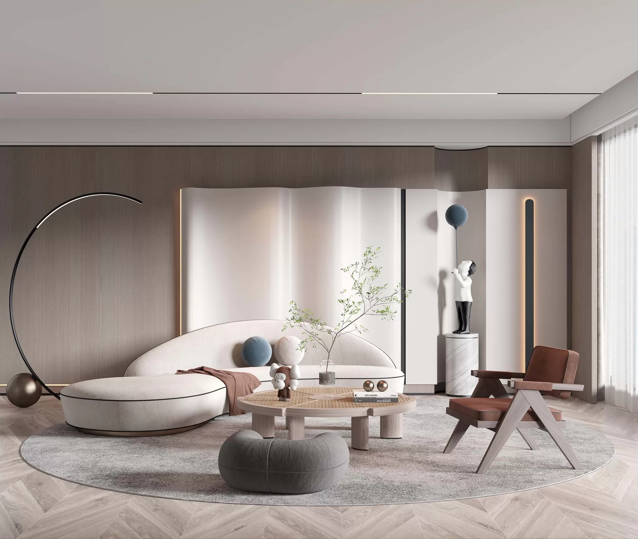 HOUSE SPACE 3D SCENES – LIVING ROOM – 0010