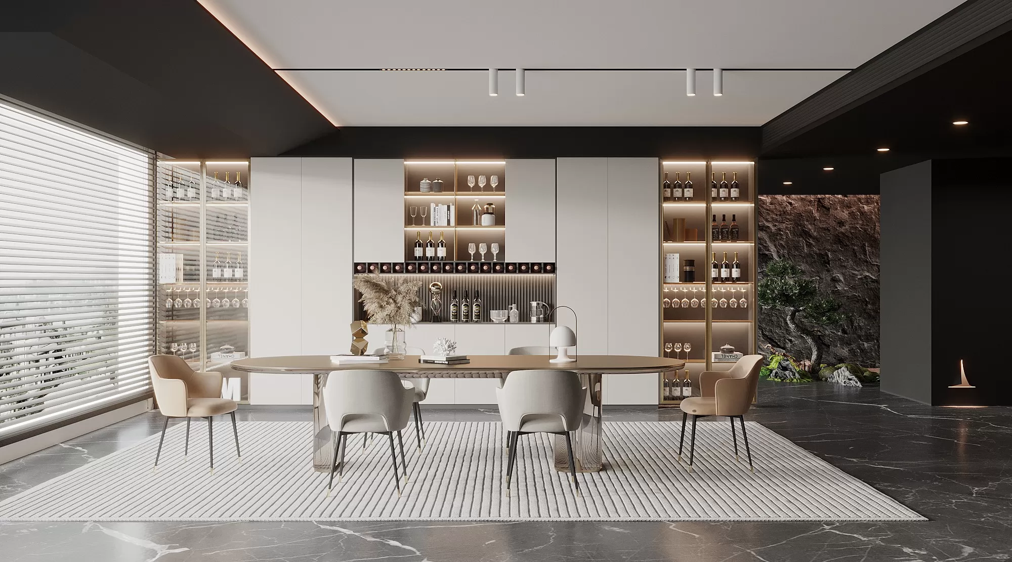 HOUSE SPACE 3D SCENES – DINING ROOM – 0057 HOUSE SPACE 3D SCENES – DINING ROOM – 0057