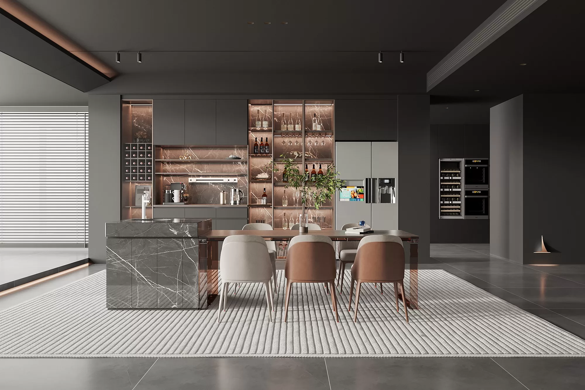 HOUSE SPACE 3D SCENES – DINING ROOM – 0058 HOUSE SPACE 3D SCENES – DINING ROOM – 0058