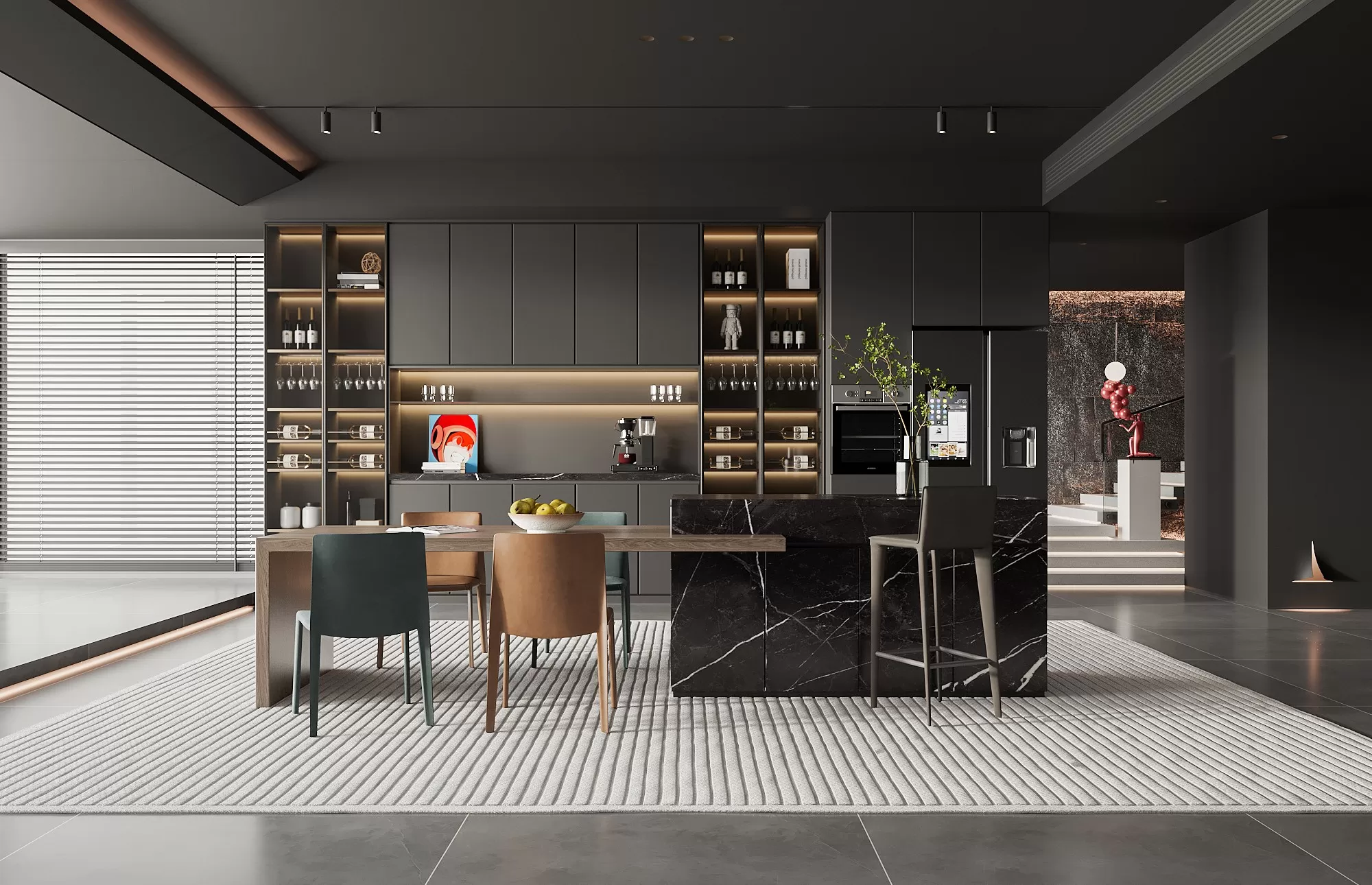 HOUSE SPACE 3D SCENES – DINING ROOM – 0059 HOUSE SPACE 3D SCENES – DINING ROOM – 0059