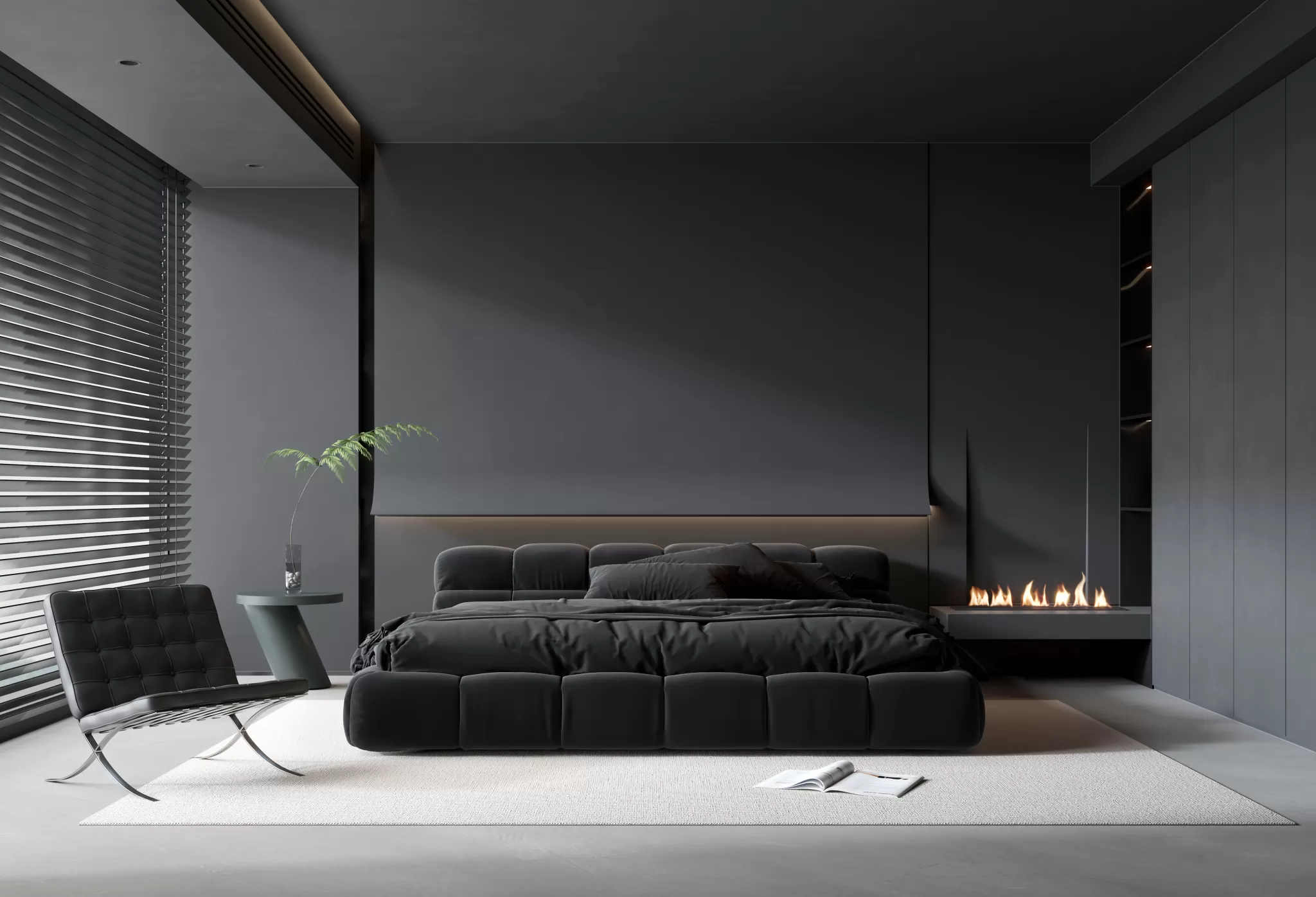 HOUSE SPACE 3D SCENES – BEDROOM – 0003