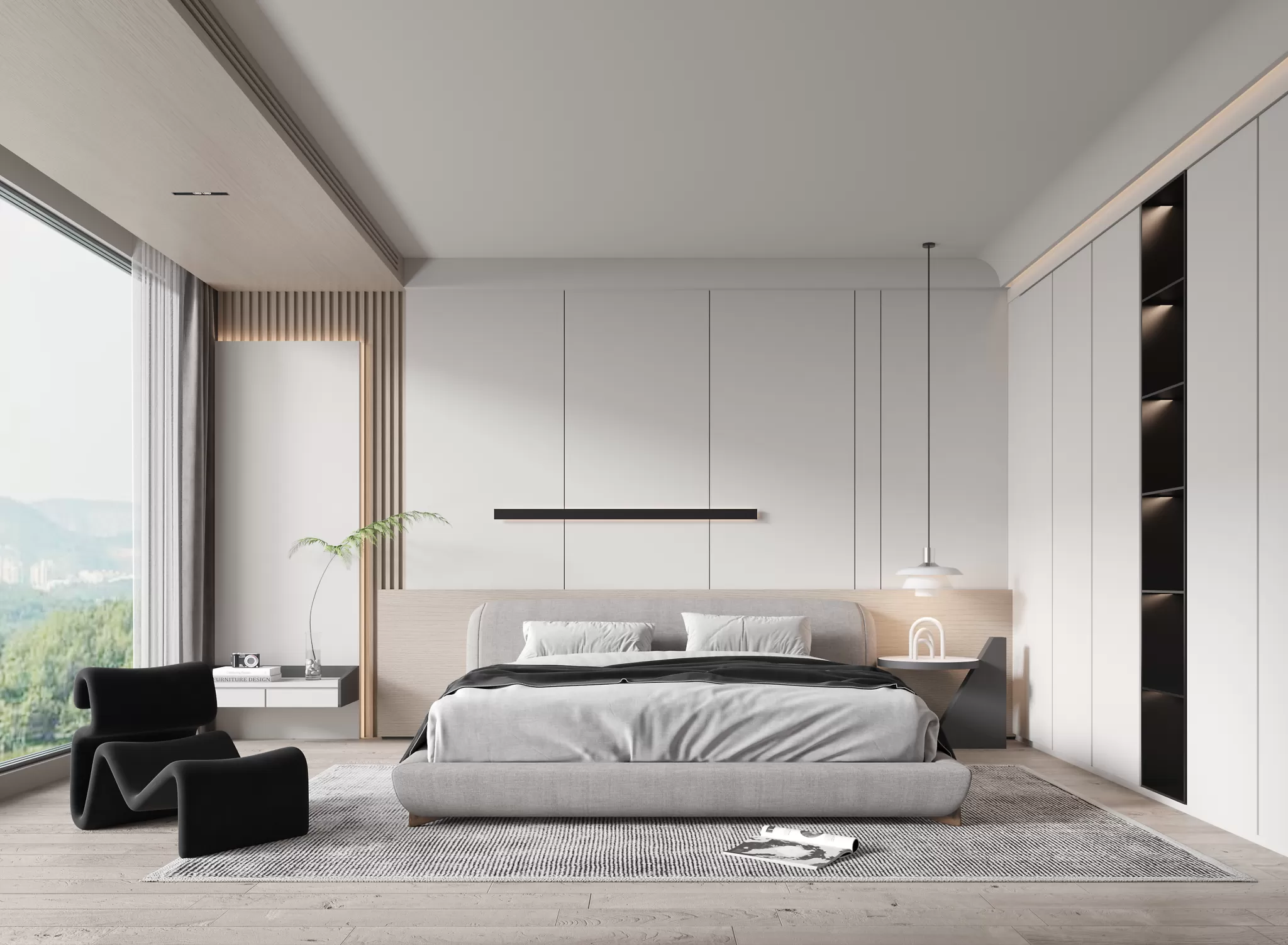 HOUSE SPACE 3D SCENES – BEDROOM – 0008