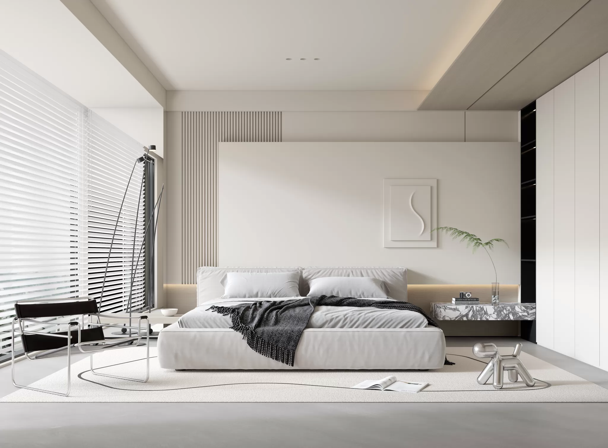 HOUSE SPACE 3D SCENES – BEDROOM – 0017