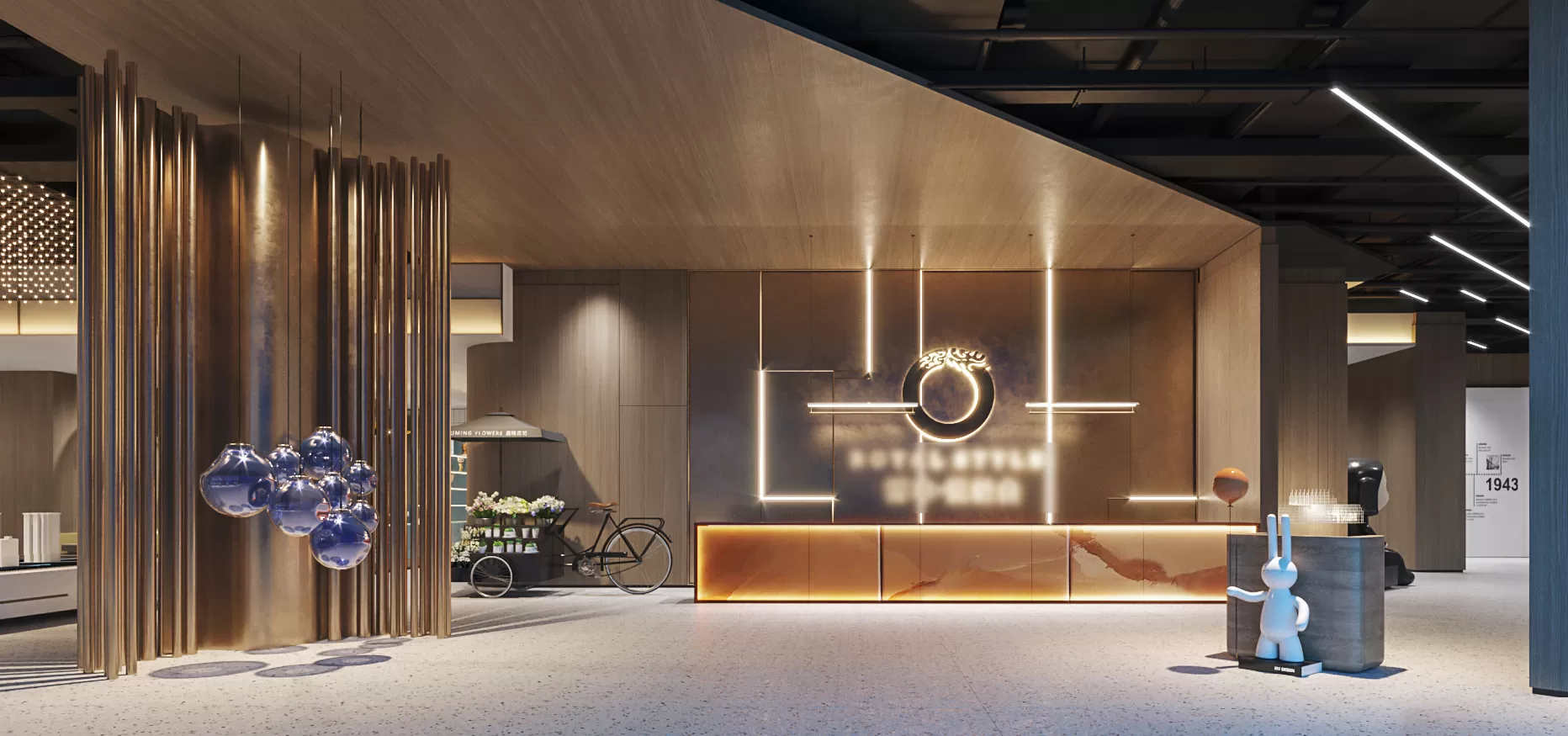 PUBLIC SPACE 3D SCENES – LOBBY – 0005