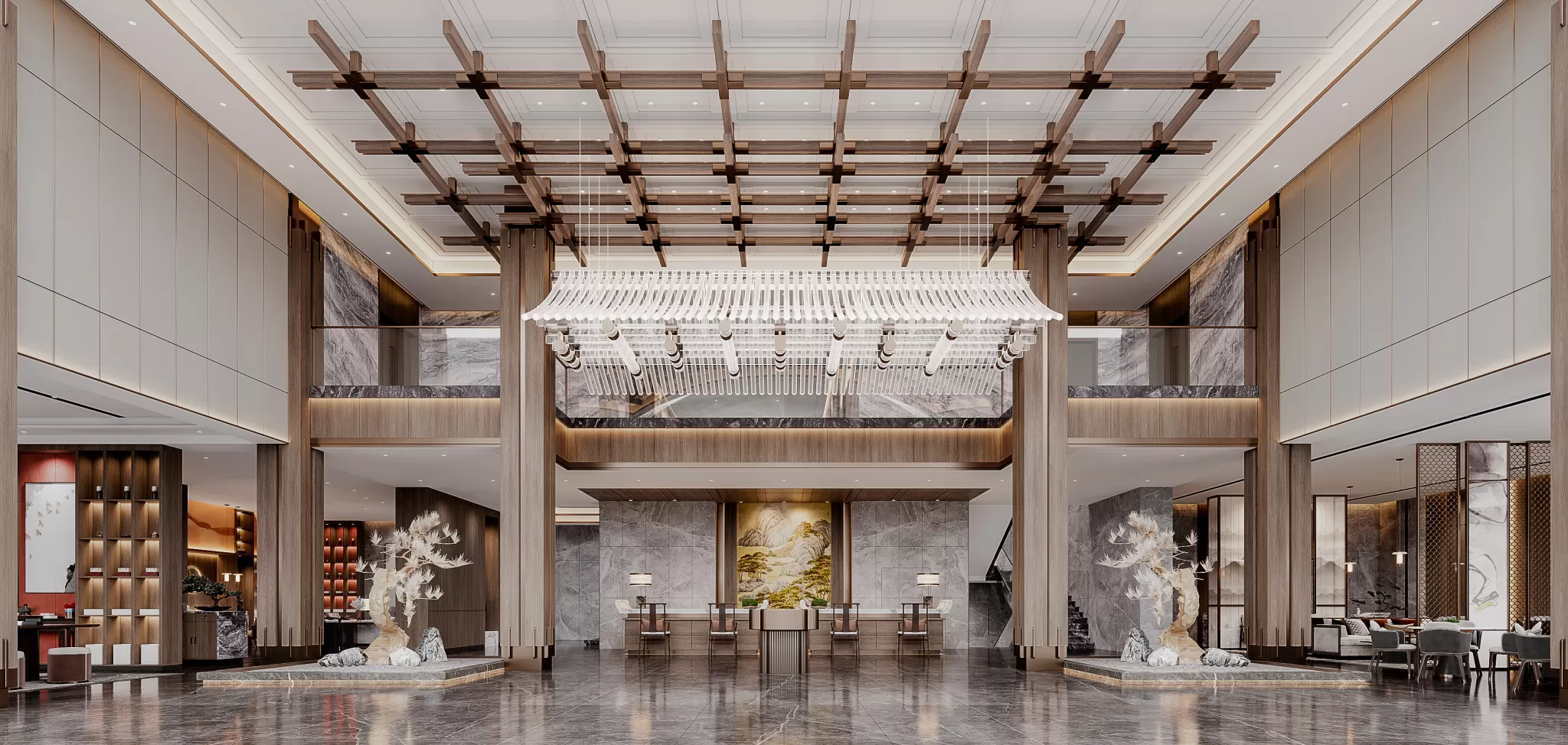 PUBLIC SPACE 3D SCENES – LOBBY – 0006