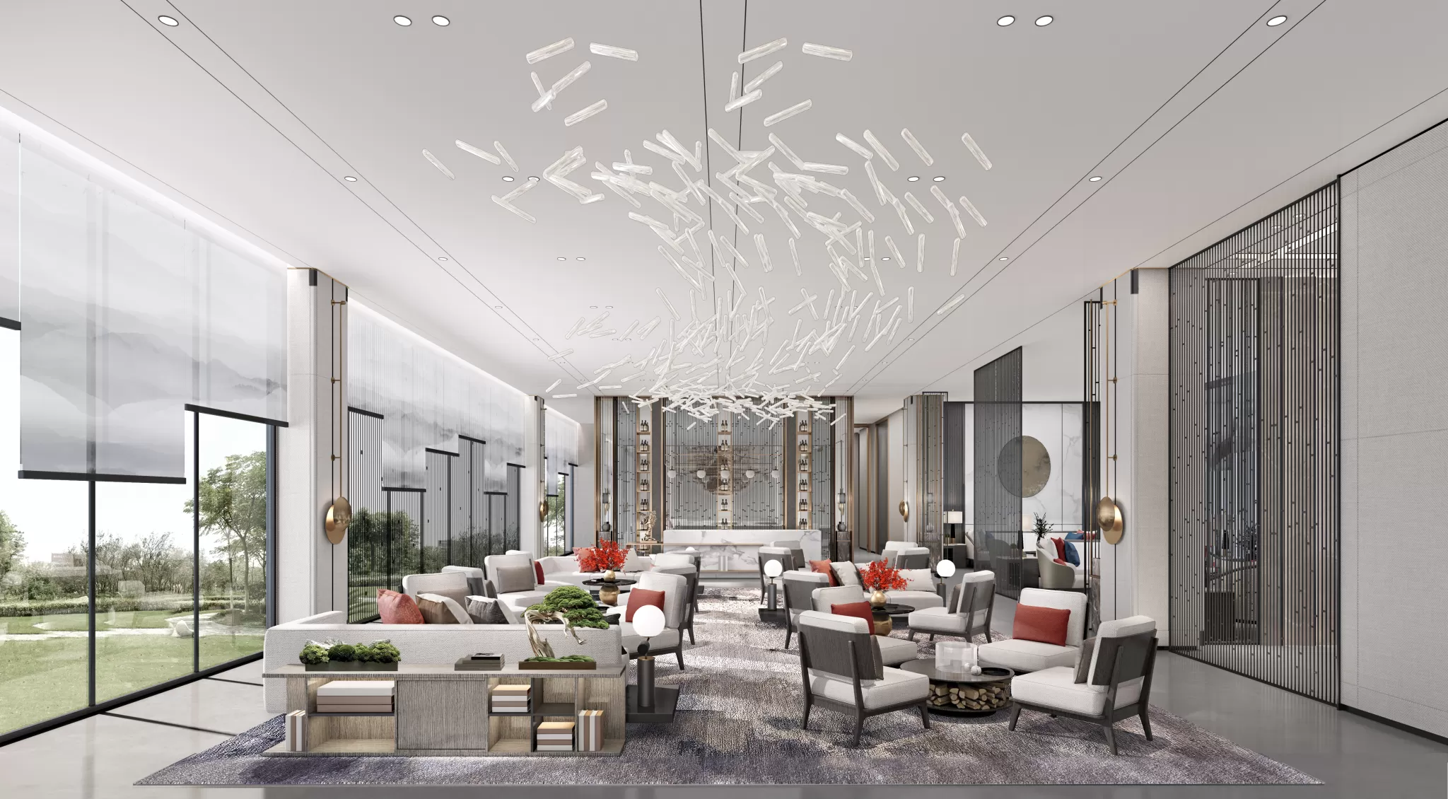 PUBLIC SPACE 3D SCENES – LOBBY – 0010