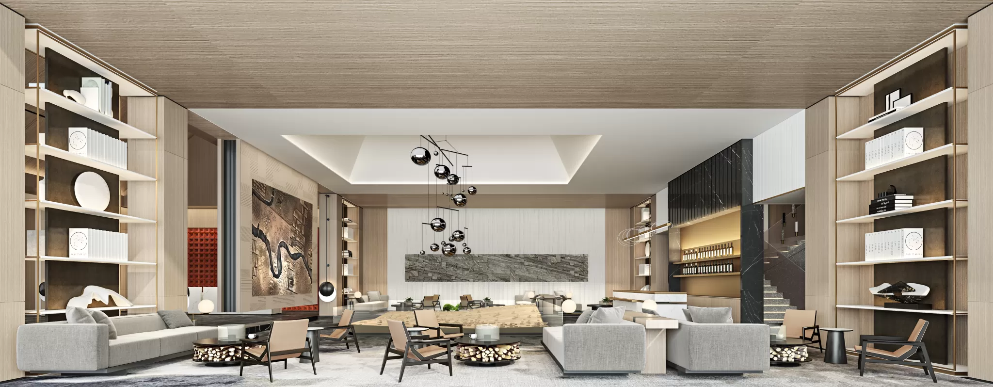 PUBLIC SPACE 3D SCENES – LOBBY – 0014