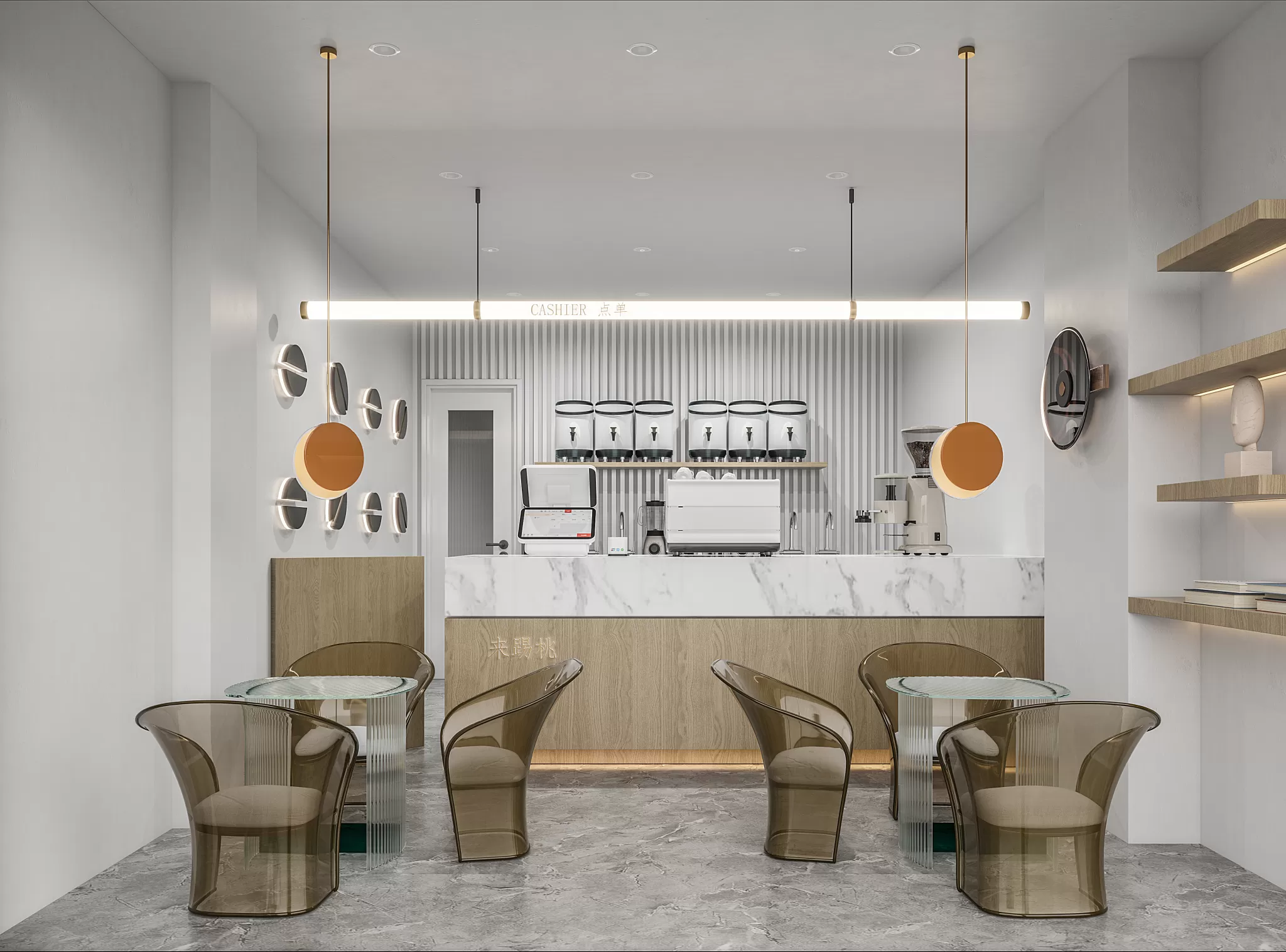 PUBLIC SPACE 3D SCENES – RESTAURANT – 0002