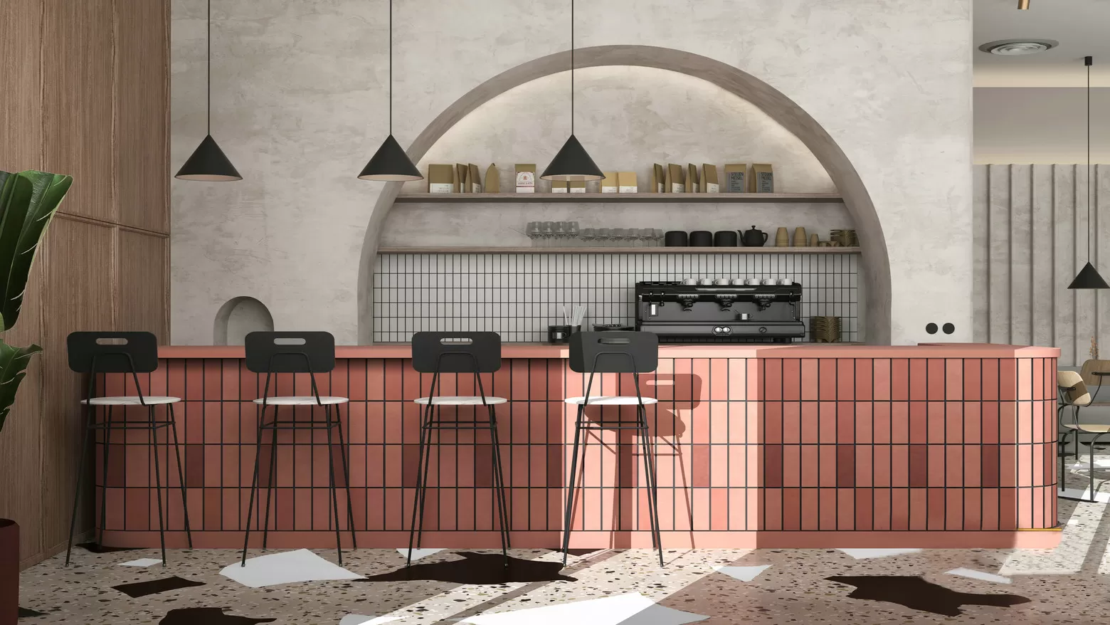 PUBLIC SPACE 3D SCENES – RESTAURANT – 0013