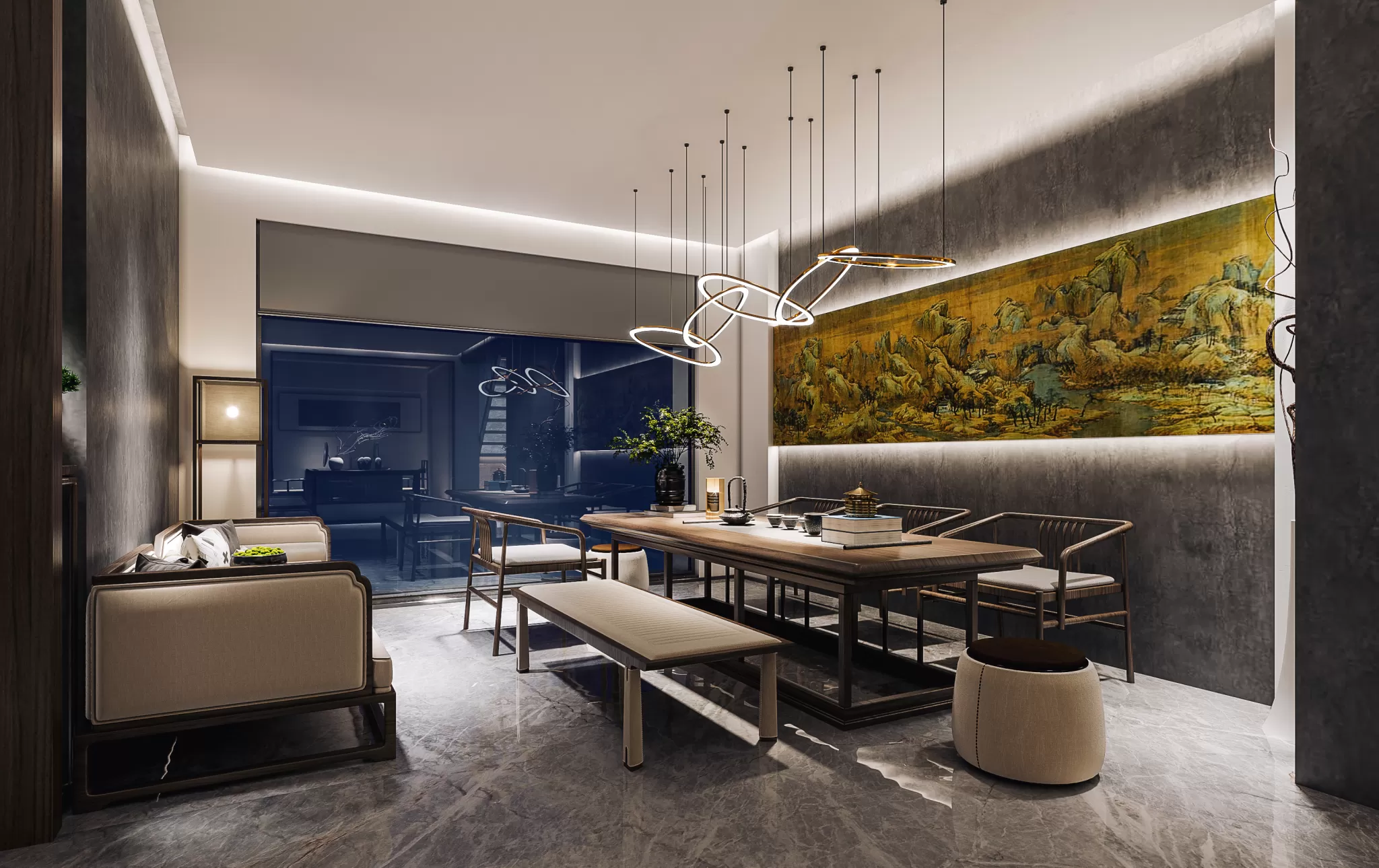 PUBLIC SPACE 3D SCENES – CLUBHOUSE – 0011