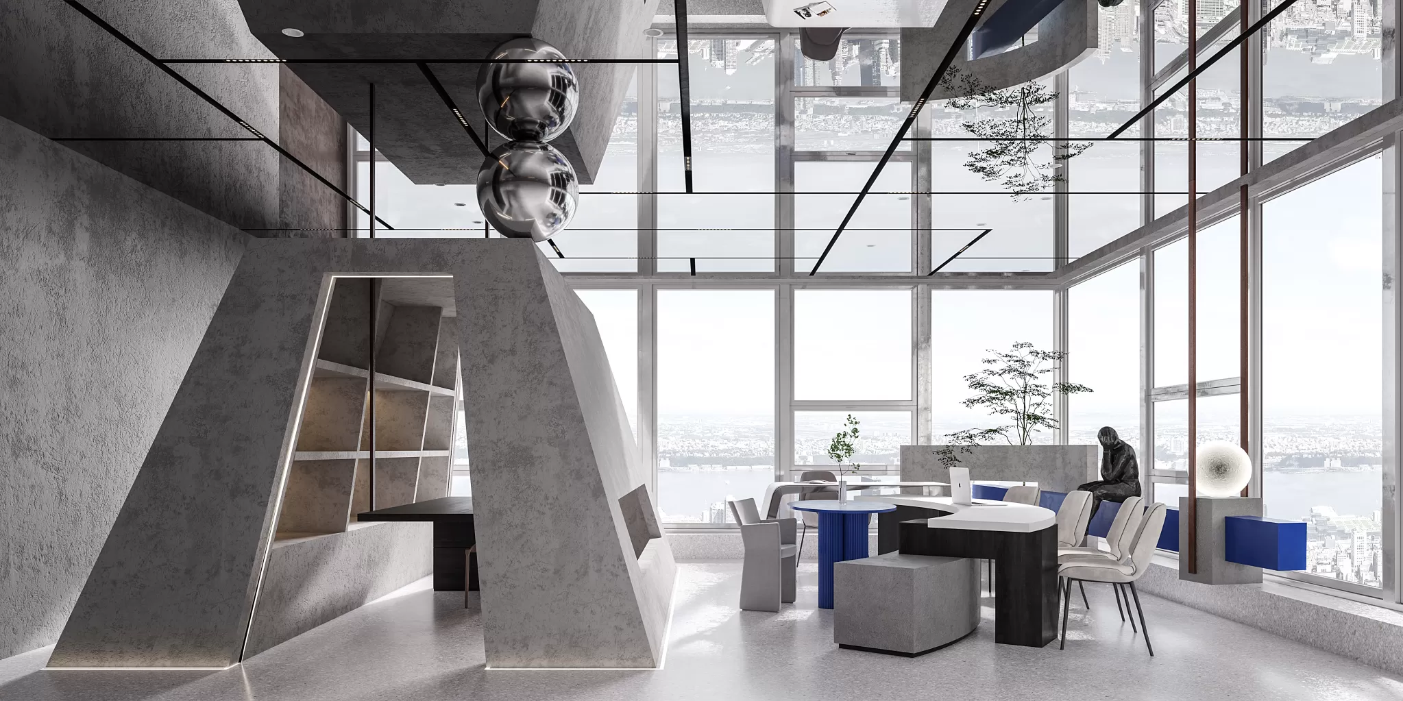 PUBLIC SPACE 3D SCENES – OFFICE – 0003