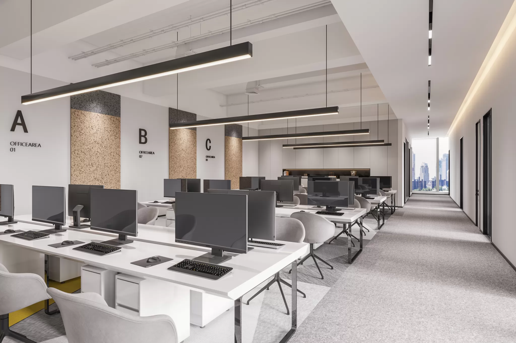 PUBLIC SPACE 3D SCENES – OFFICE – 0018