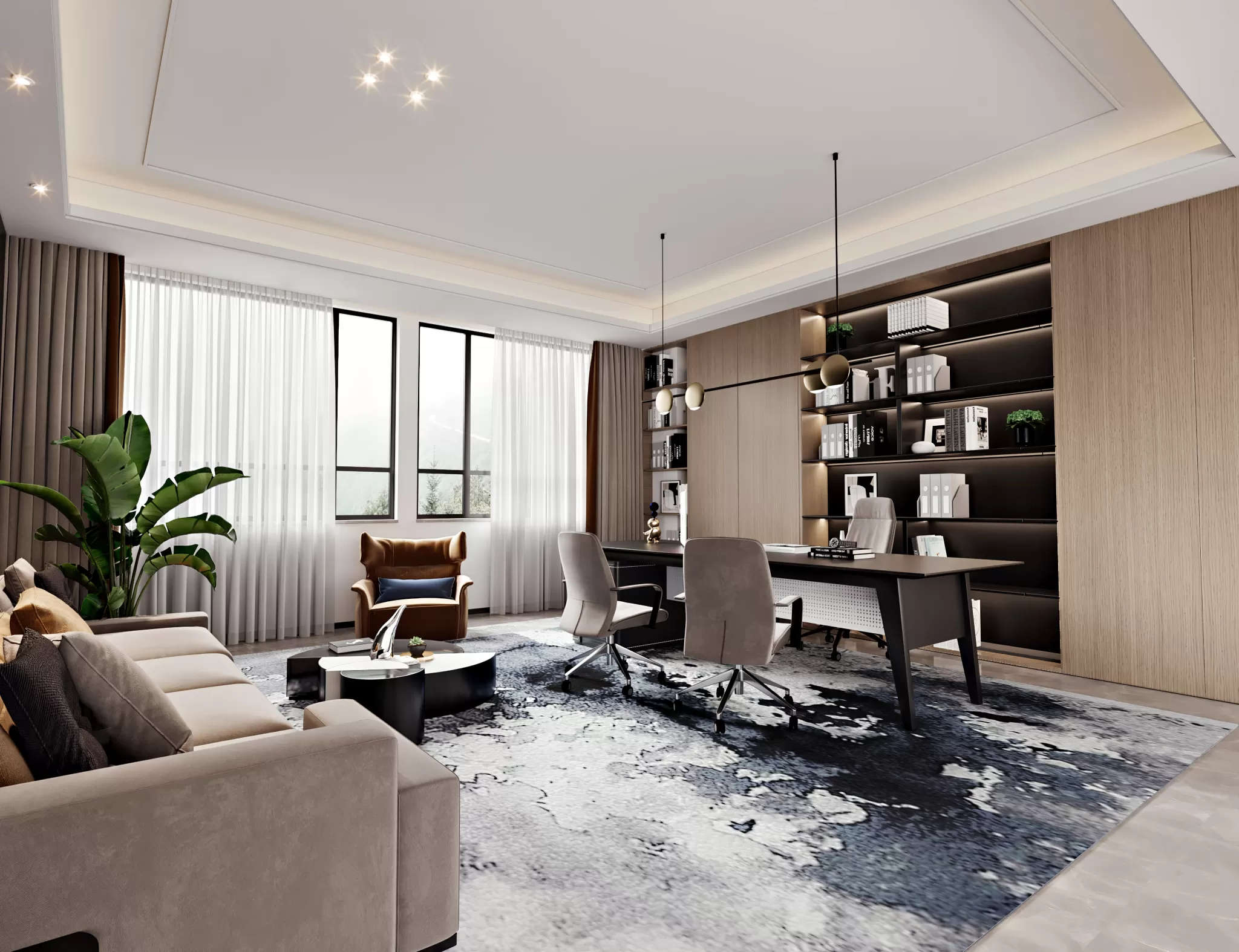 PUBLIC SPACE 3D SCENES – OFFICE – 0020