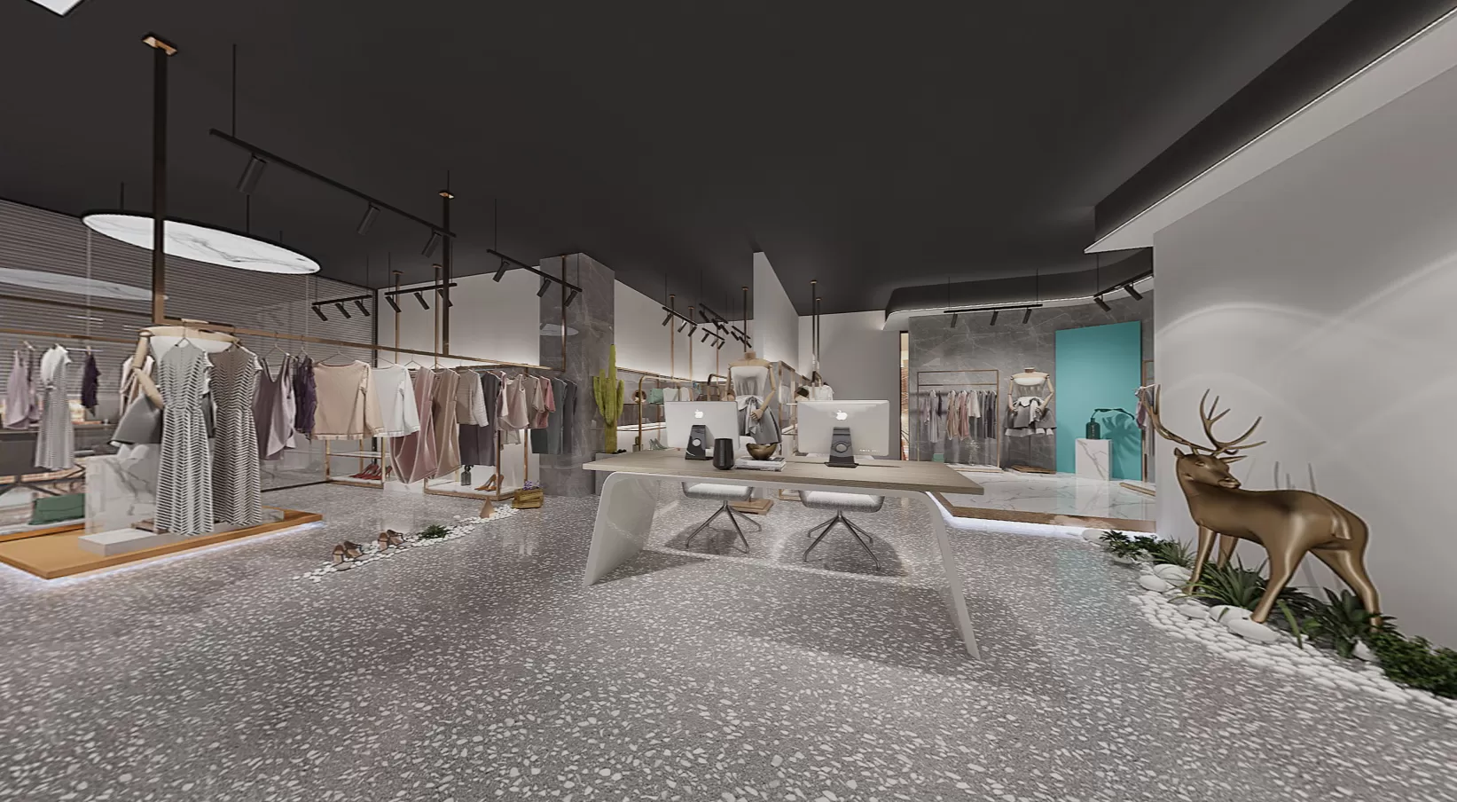 PUBLIC SPACE 3D SCENES – SHOP – 0001