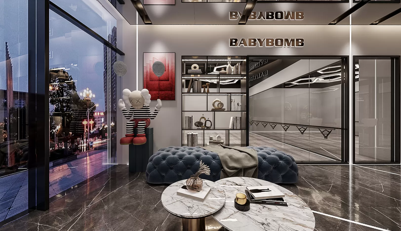 PUBLIC SPACE 3D SCENES – SHOP – 0011