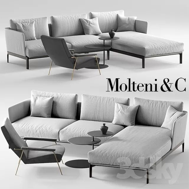 3DSKYMODEL – Sofa – 298