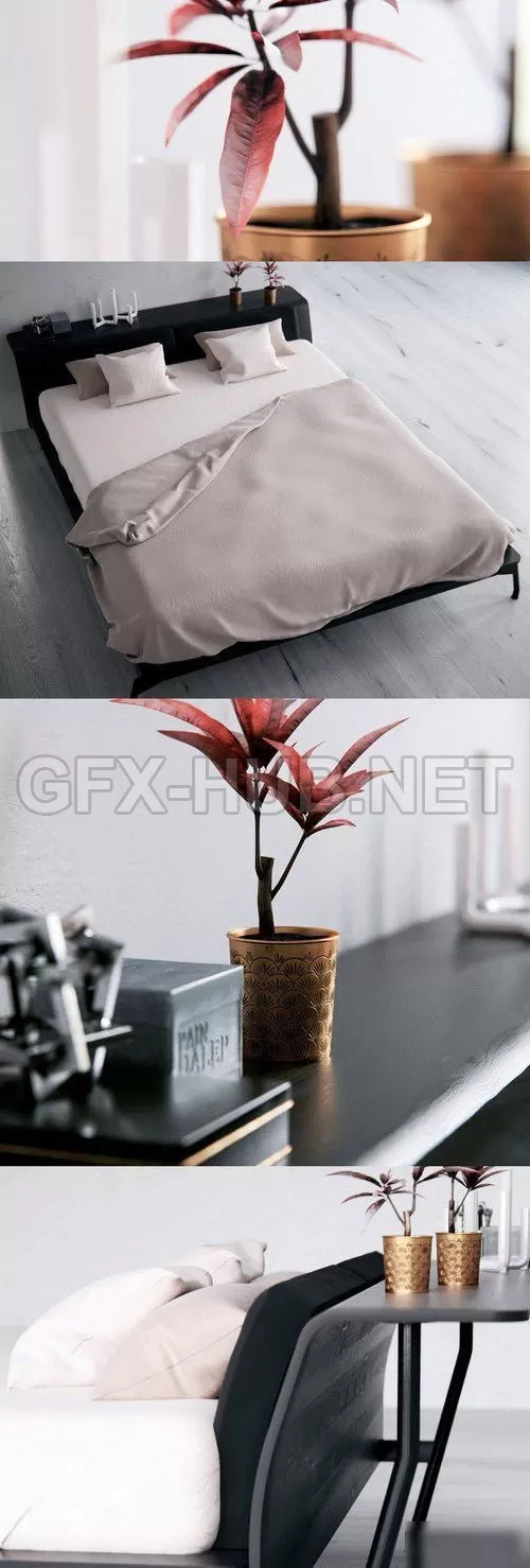 Cassina Sled Bed – 209693