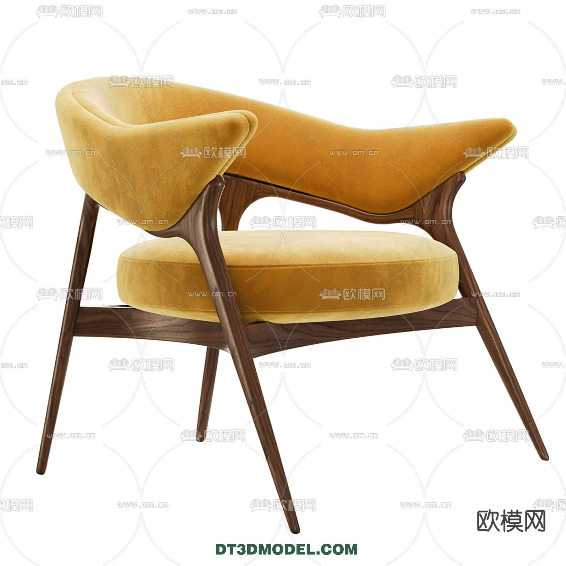 WABI SABI STYLE 3D MODELS – CHAIR – ARMCHAIR – 0155