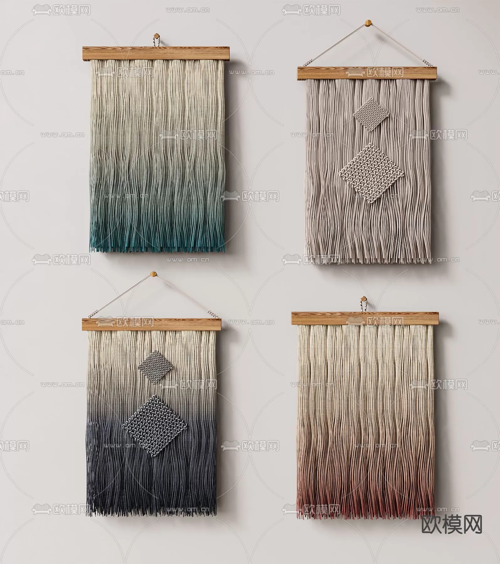 WABI SABI STYLE 3D MODELS – DECOR SETS – 0079