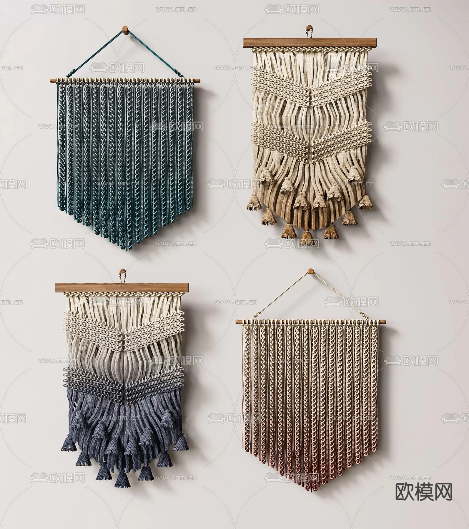 WABI SABI STYLE 3D MODELS – DECOR SETS – 0175