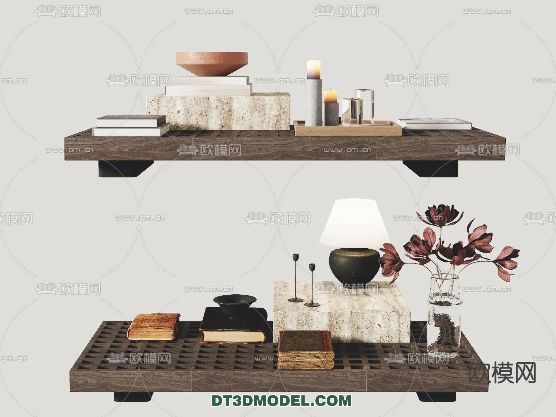WABI SABI STYLE 3D MODELS – TEA TABLE – 0020