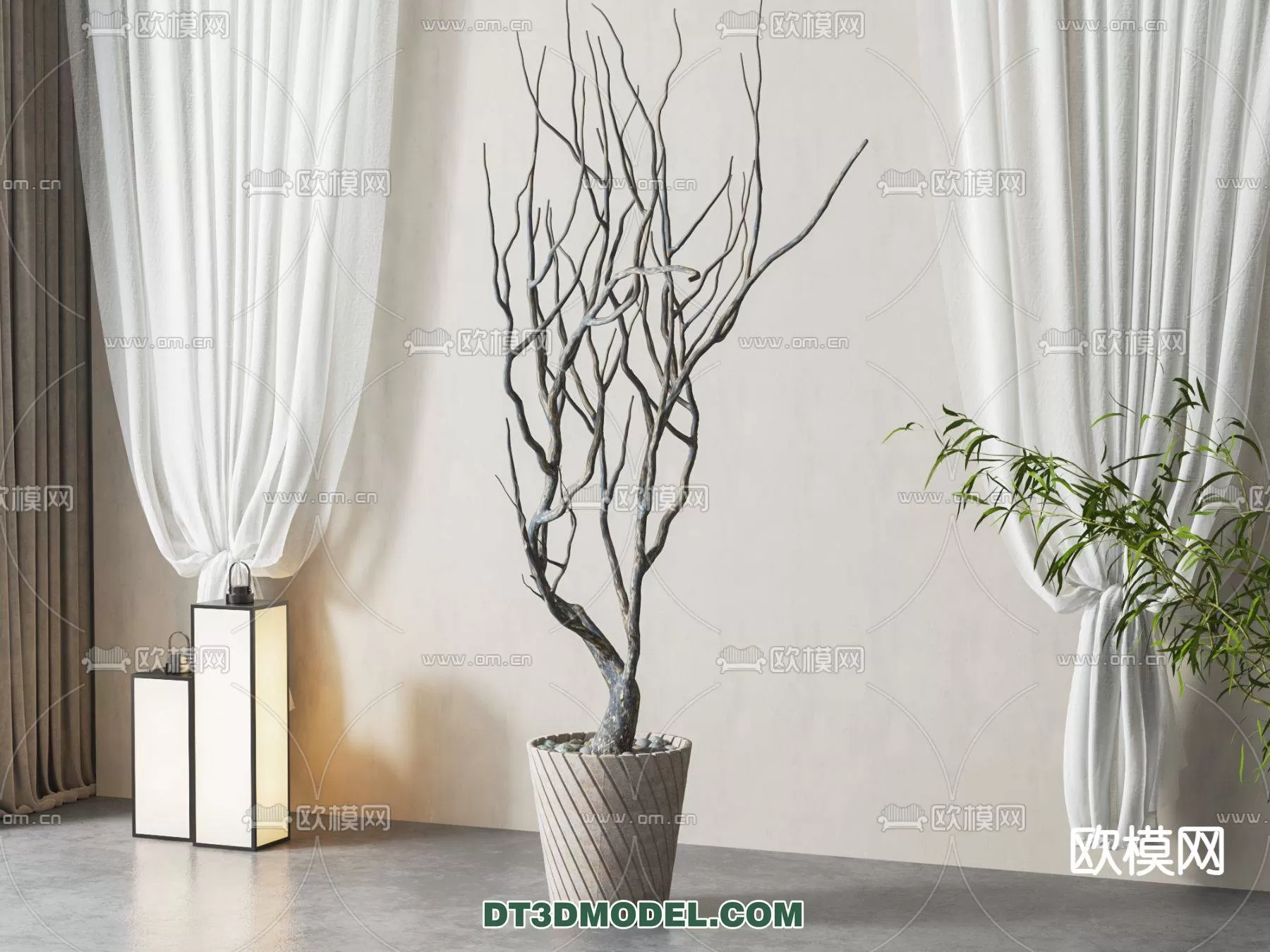 WABI SABI STYLE 3D MODELS – PLANTS – 0007