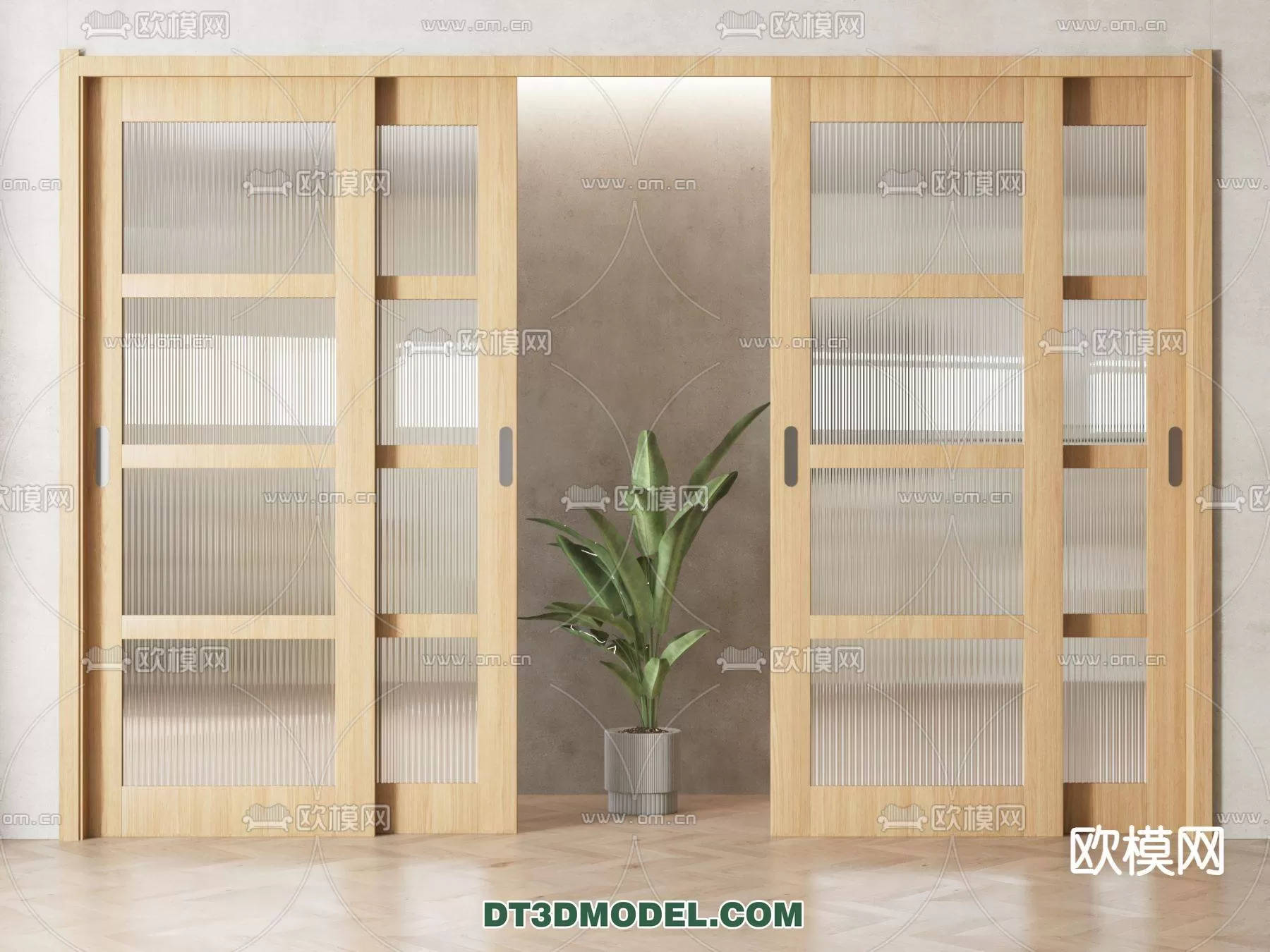 WABI SABI STYLE 3D MODELS – DOORS – 0008