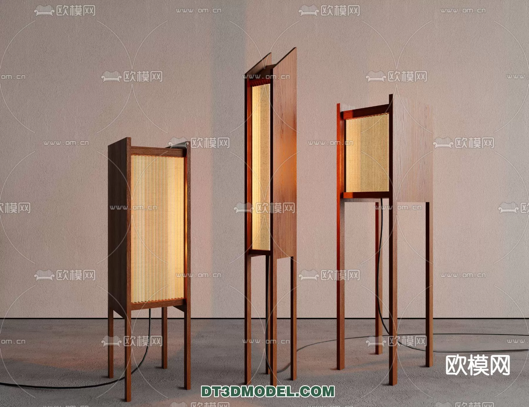 WABI SABI STYLE 3D MODELS – LIGHTS – 0007