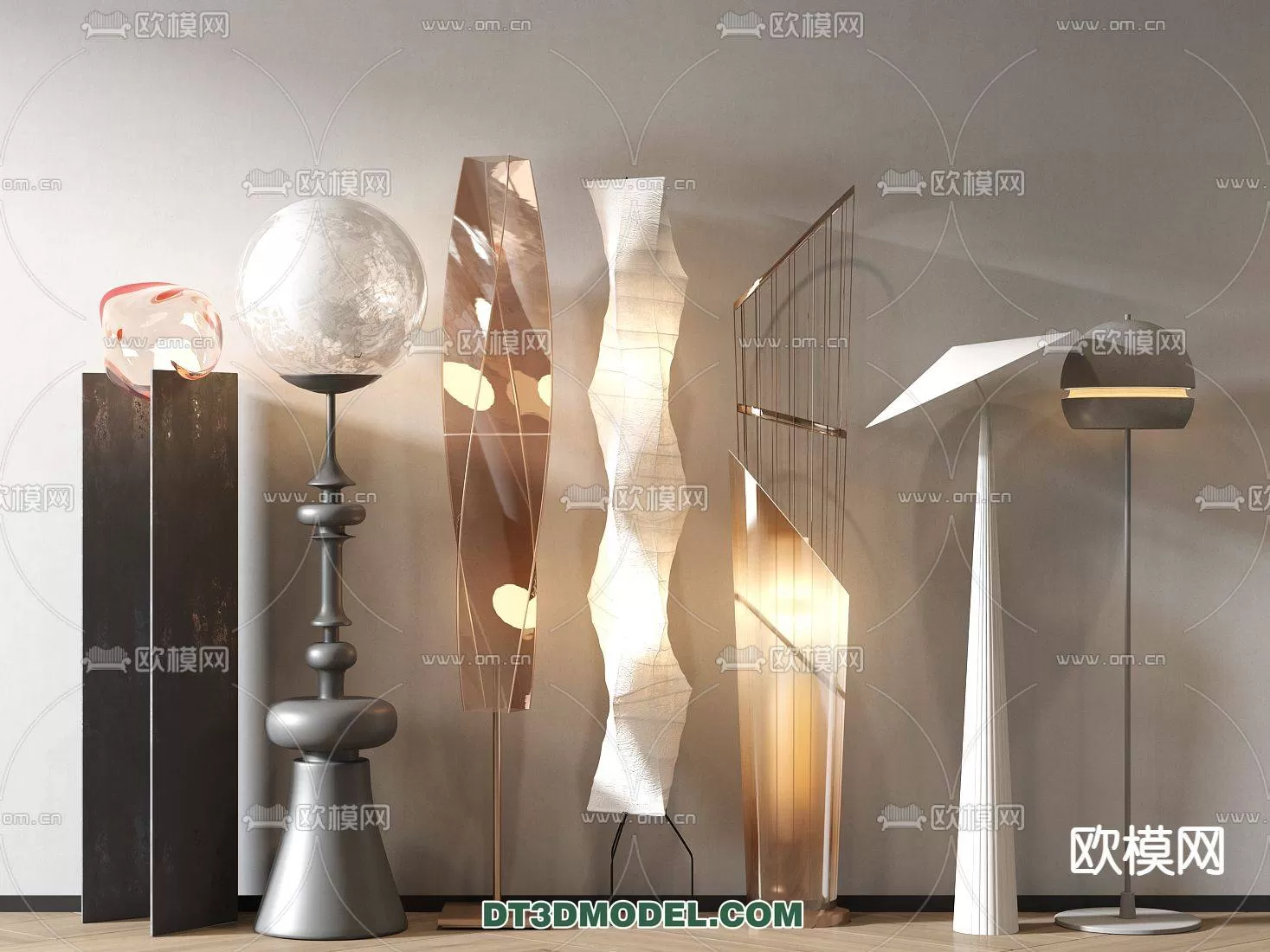 WABI SABI STYLE 3D MODELS – LIGHTS – 0039