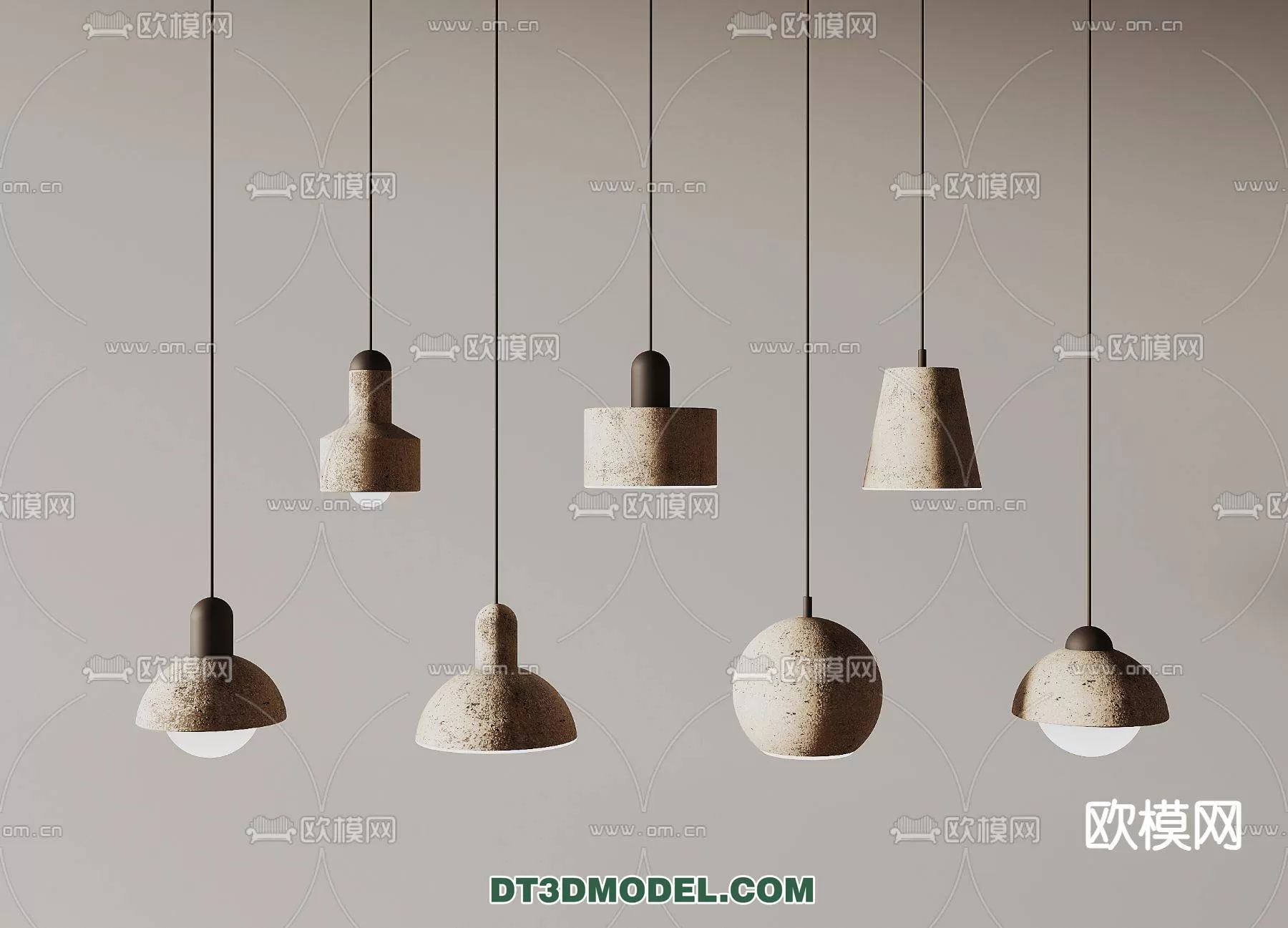 WABI SABI STYLE 3D MODELS – LIGHTS – 0047
