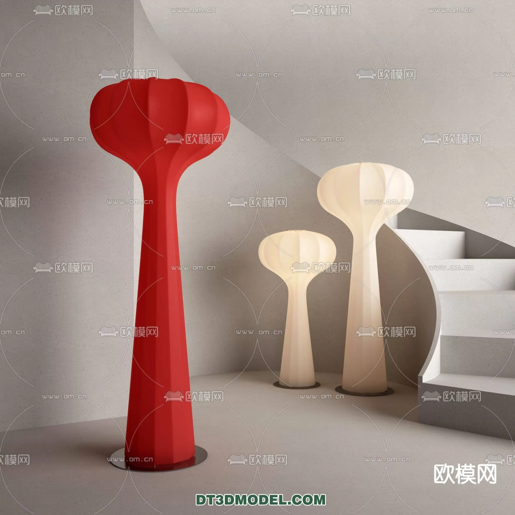 WABI SABI STYLE 3D MODELS – LIGHTS – 0051