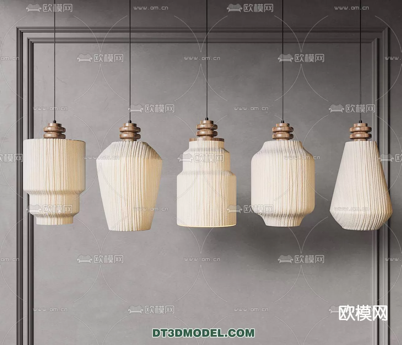 WABI SABI STYLE 3D MODELS – LIGHTS – 0058