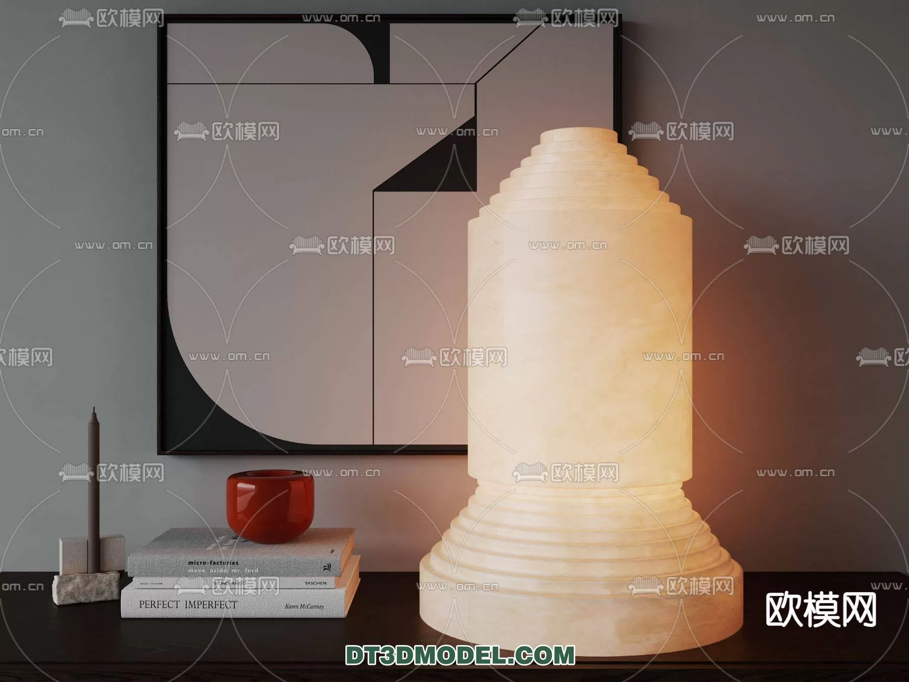 WABI SABI STYLE 3D MODELS – LIGHTS – 0072