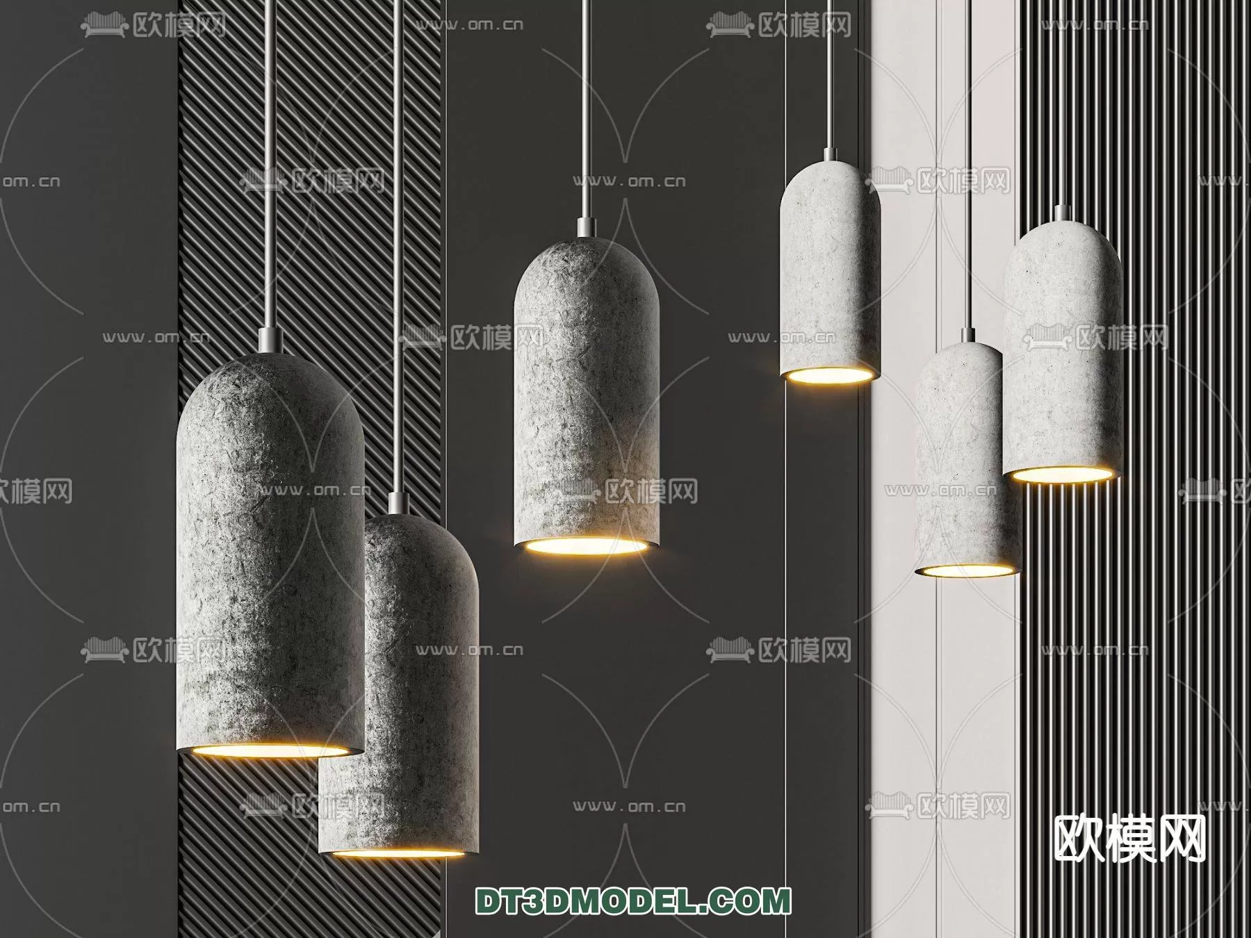 WABI SABI STYLE 3D MODELS – LIGHTS – 0082